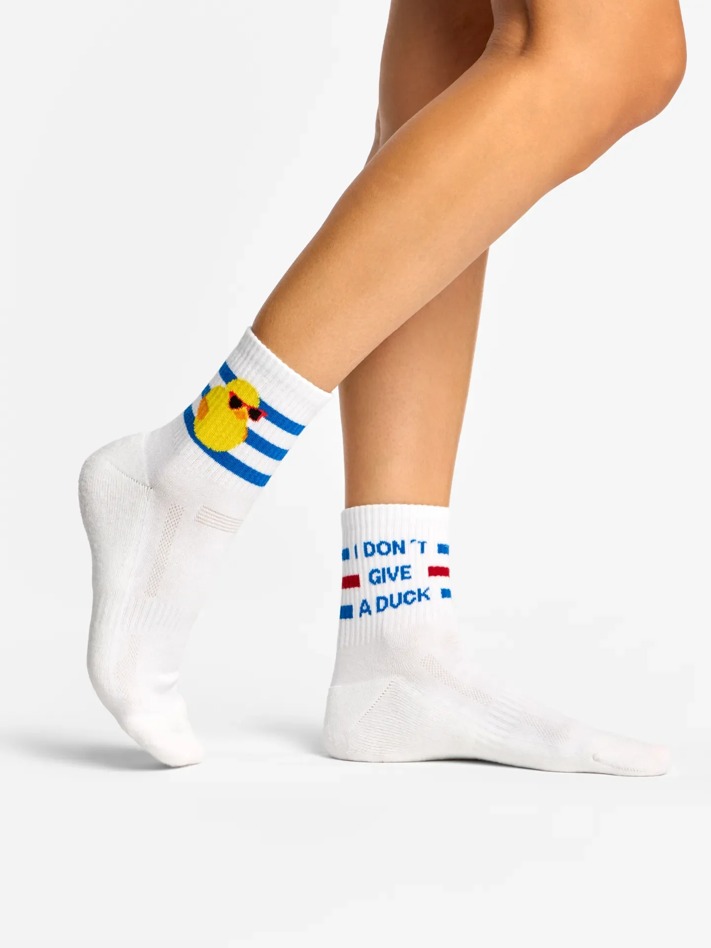 Veselé funkční lýtkové ponožky Cool kačenka - Image 3