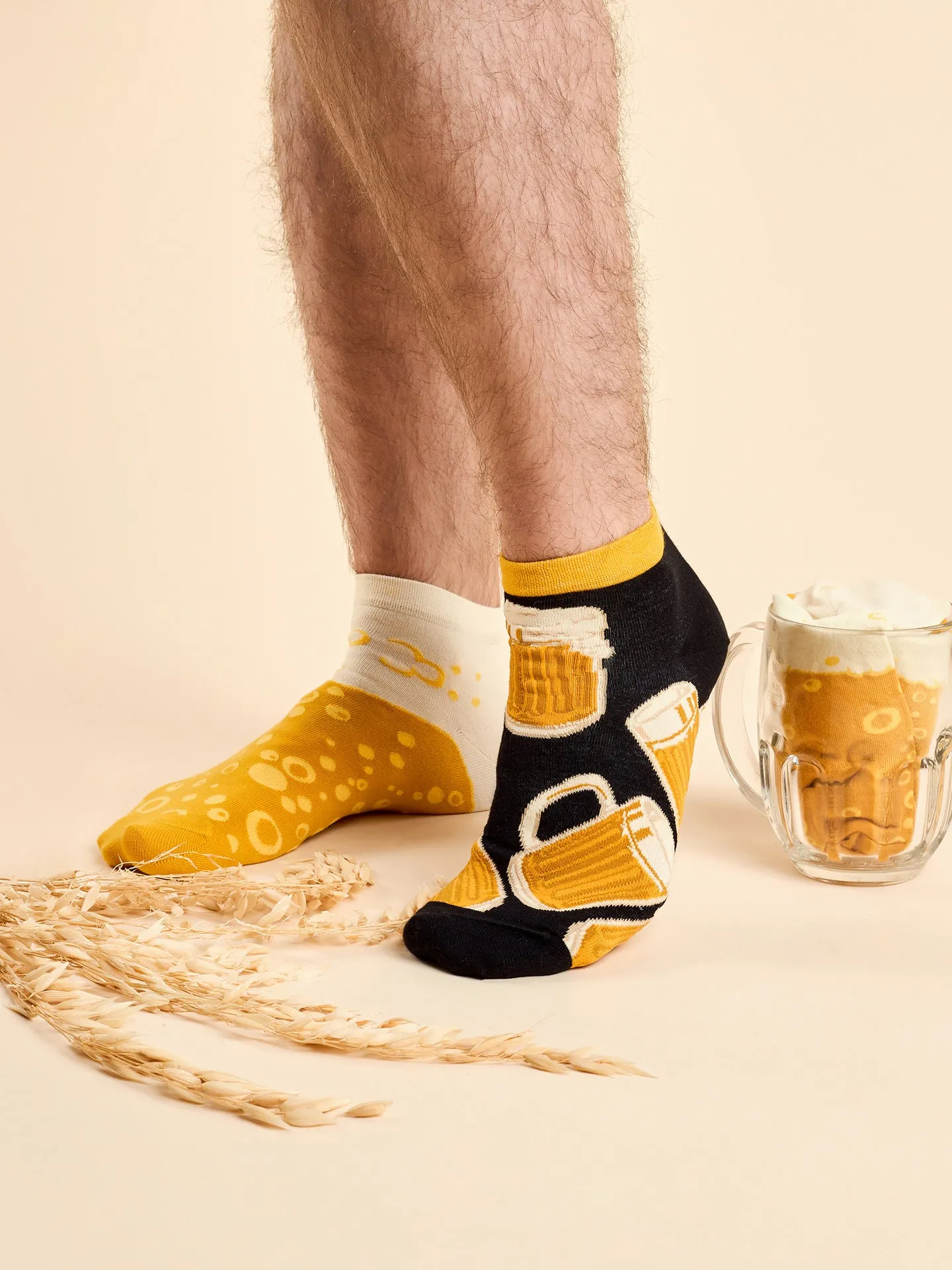 Veselé kotníkové ponožky Točené pivo - Image 4