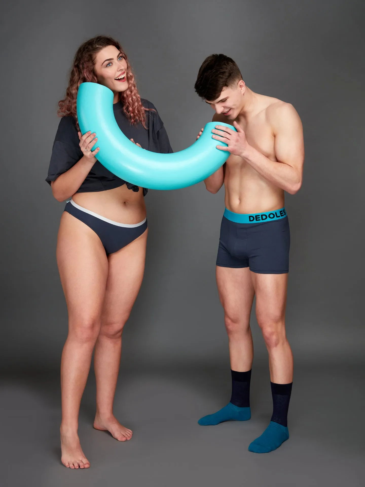Antracitově šedé pánské boxerky - Image 5