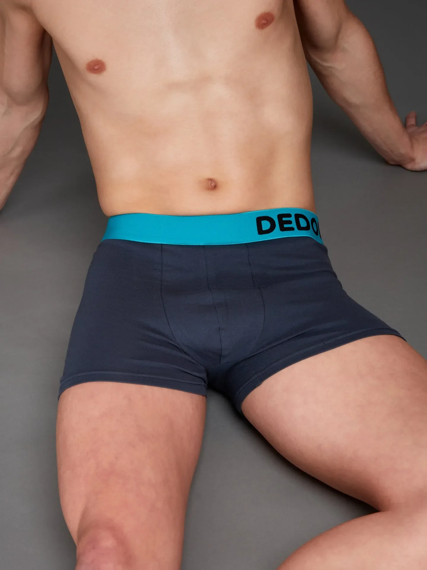 Antracitově šedé pánské boxerky - Image 6