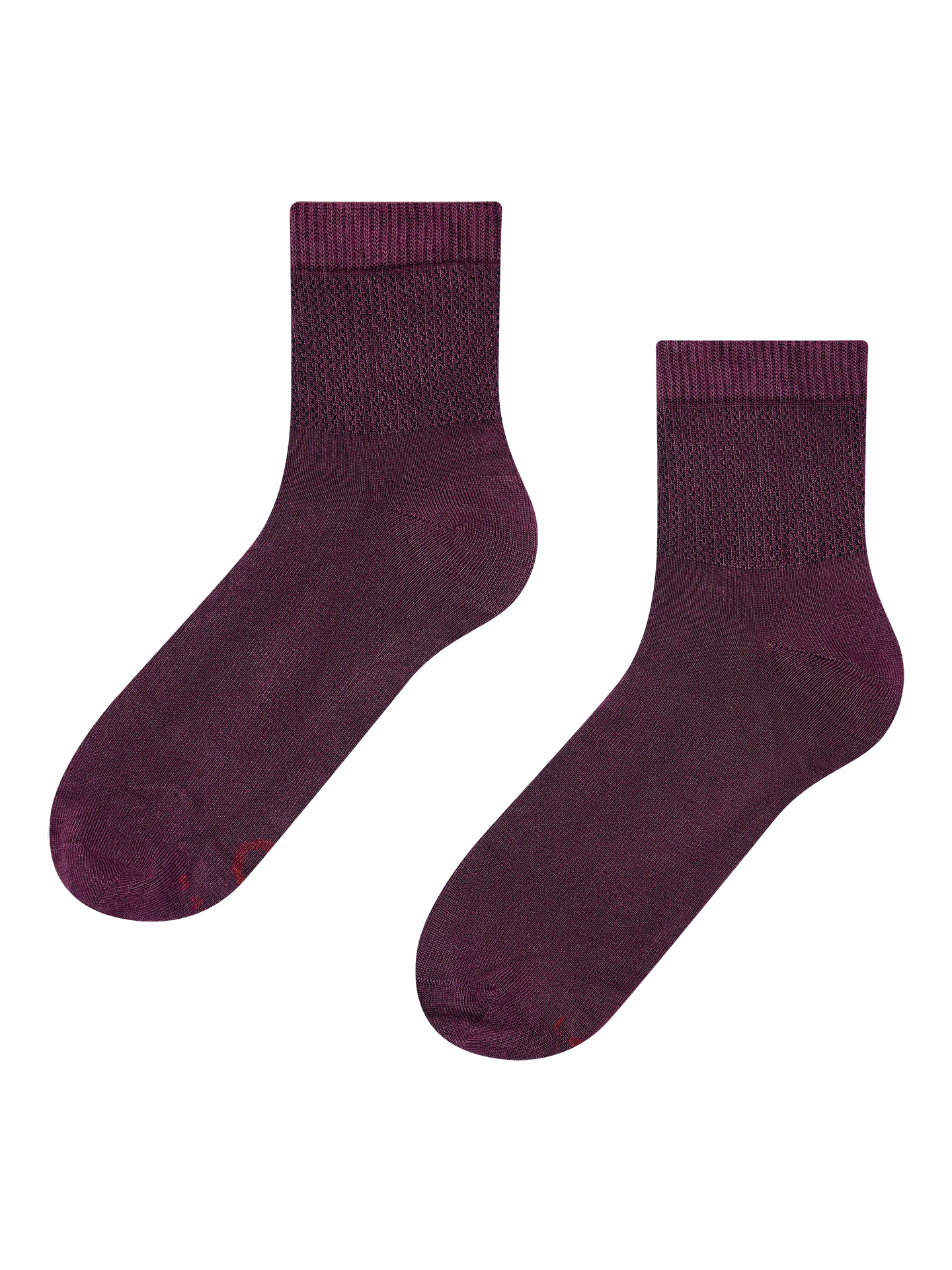 Anti-Stress lýtkové ponožky Tmavá bordó