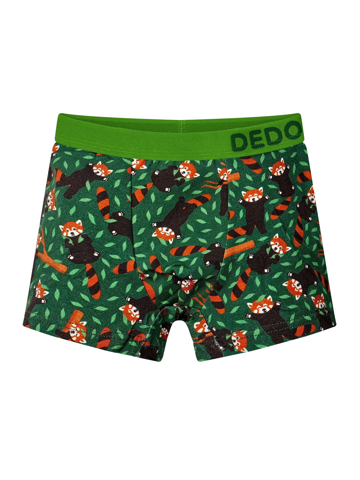 Veselé chlapecké boxerky Panda červená