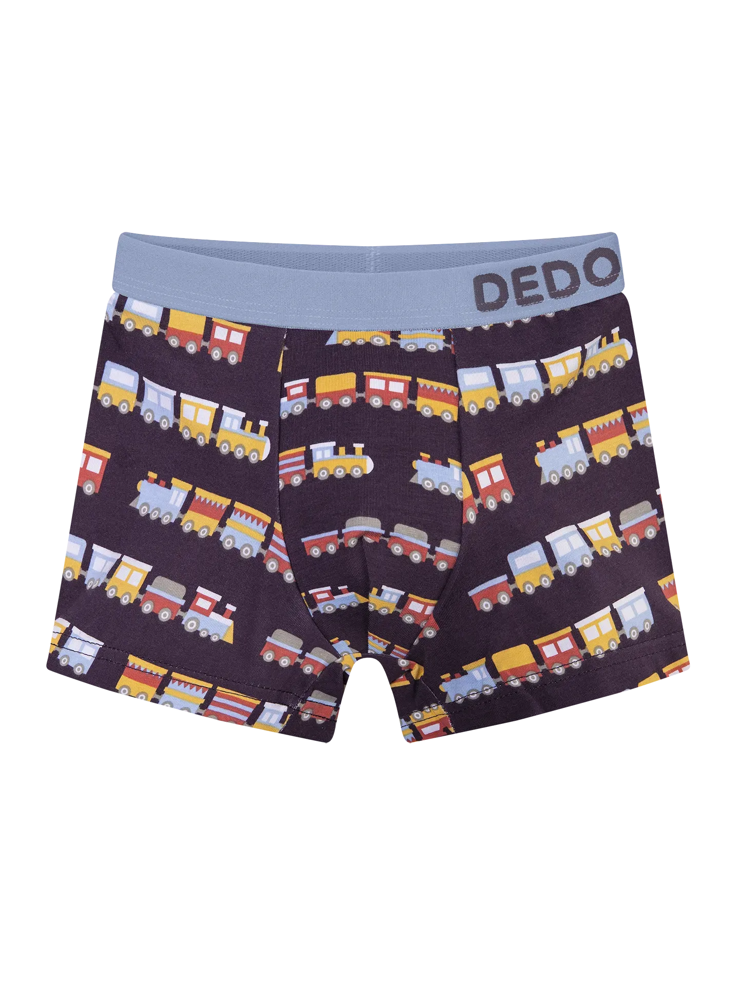 Veselé chlapecké boxerky Vláčky