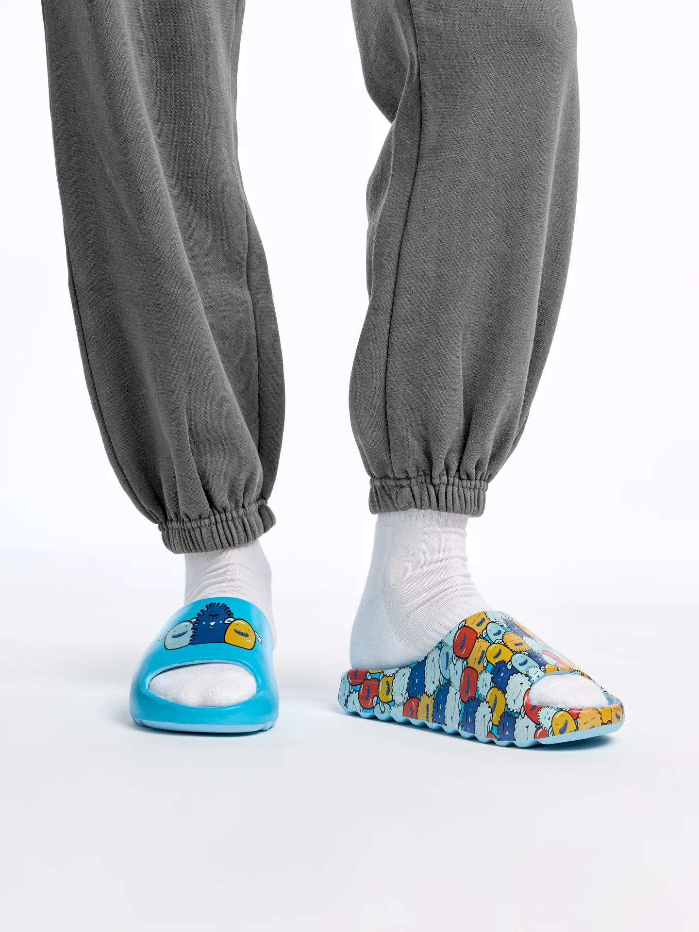 Veselé chunky pantofle Vtipné příšerky - Image 5