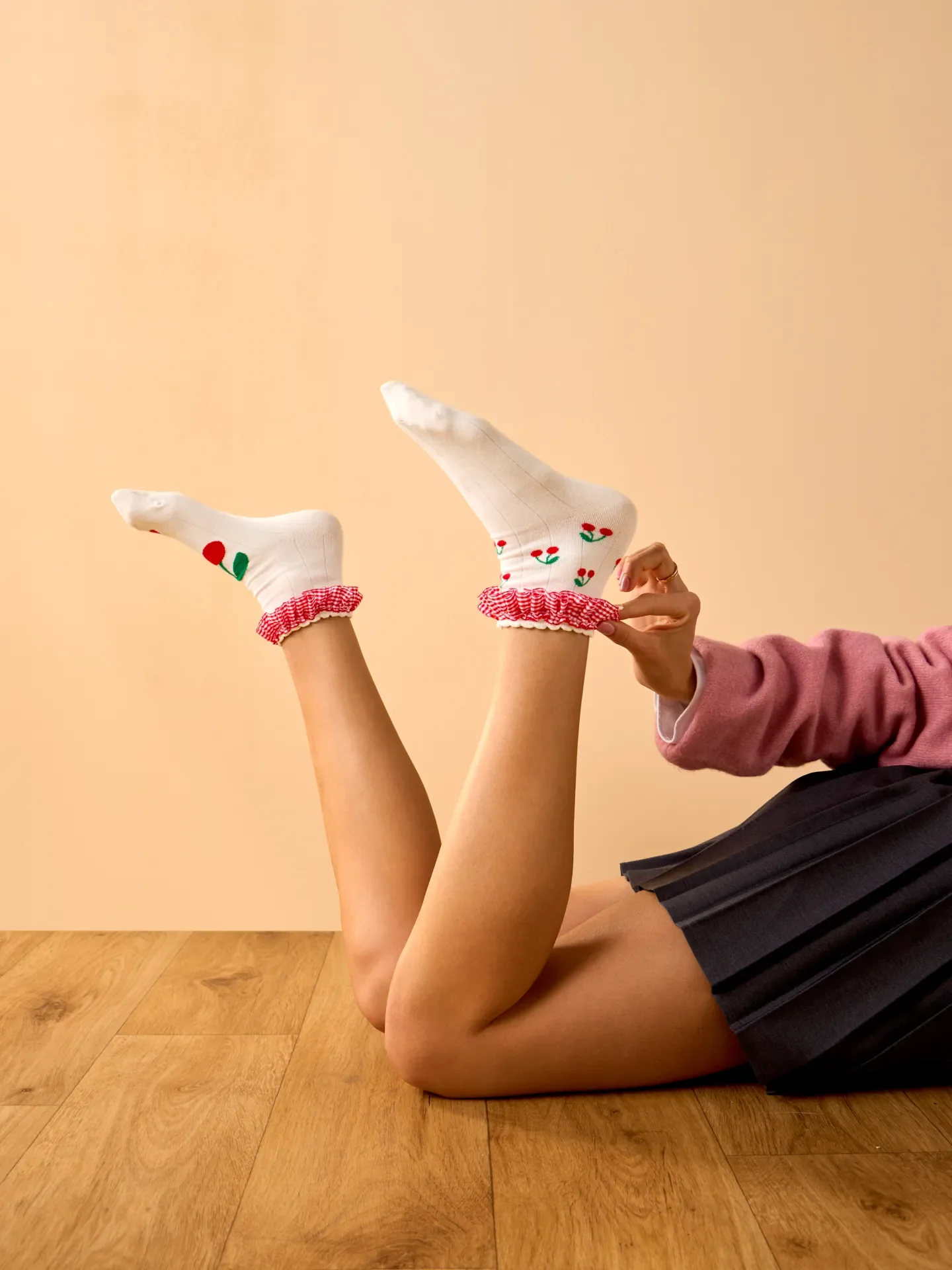 Cutecore ponožky Piknikové třešně - Image 4