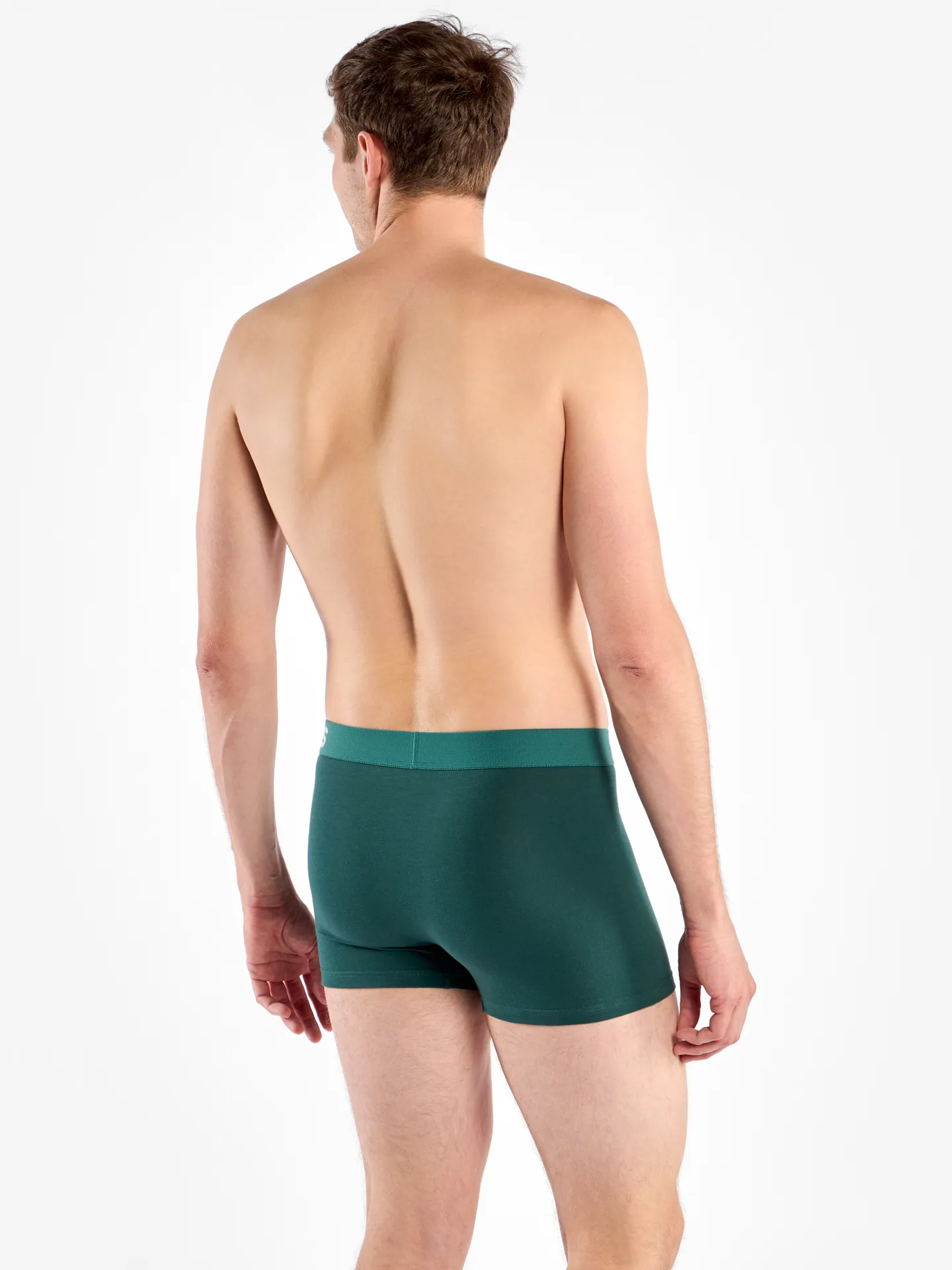 Tmavě smaragdové pánské boxerky - Image 3