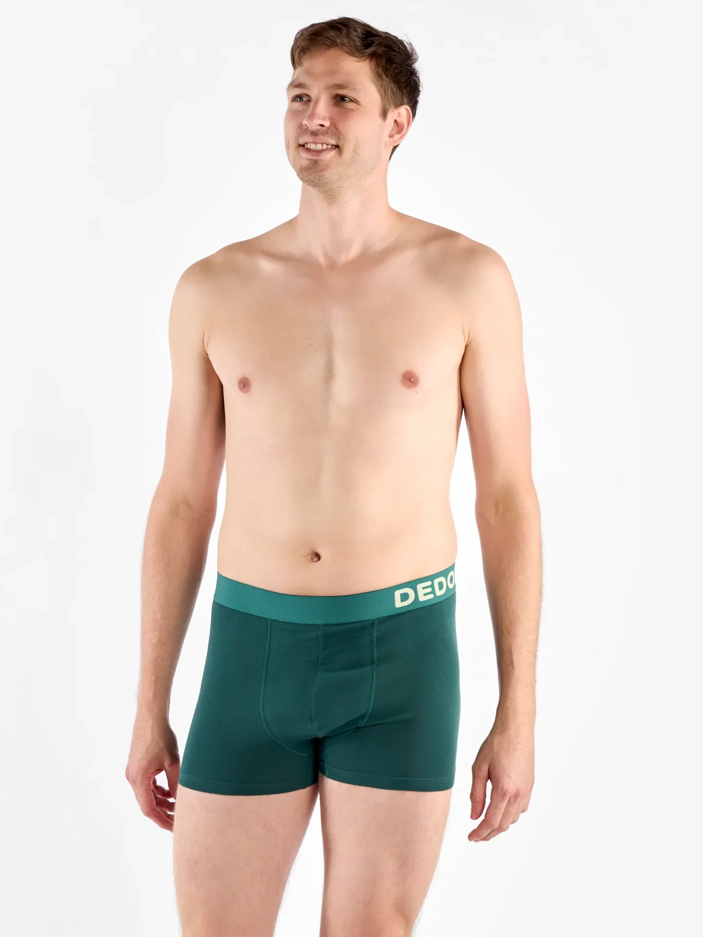 Tmavě smaragdové pánské boxerky - Image 5