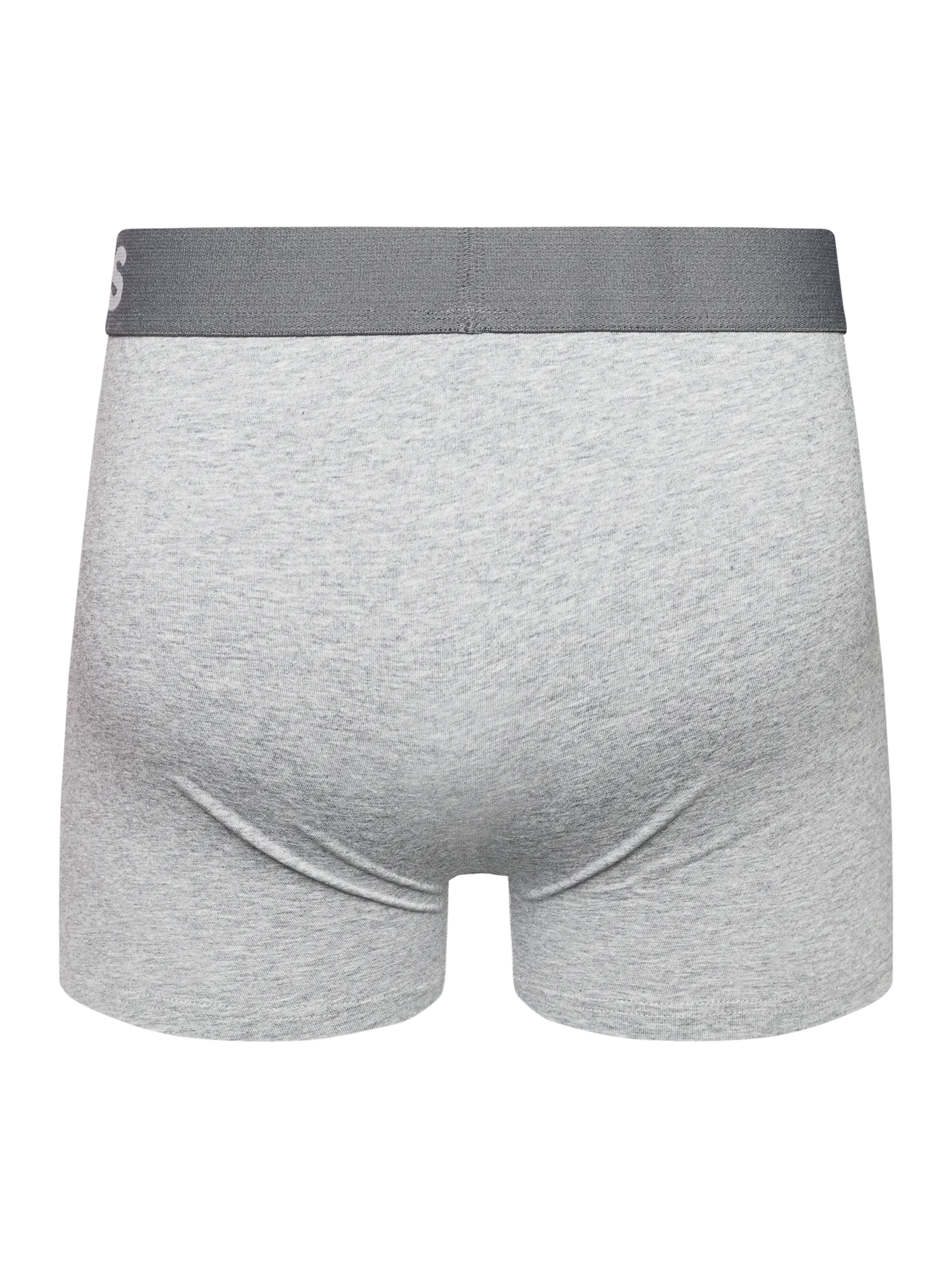 Tmavošedé melírované pánské boxerky - Image 2