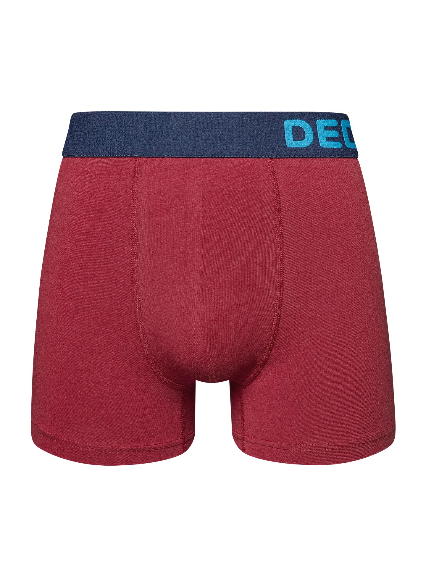 Tmavě červené pánské boxerky