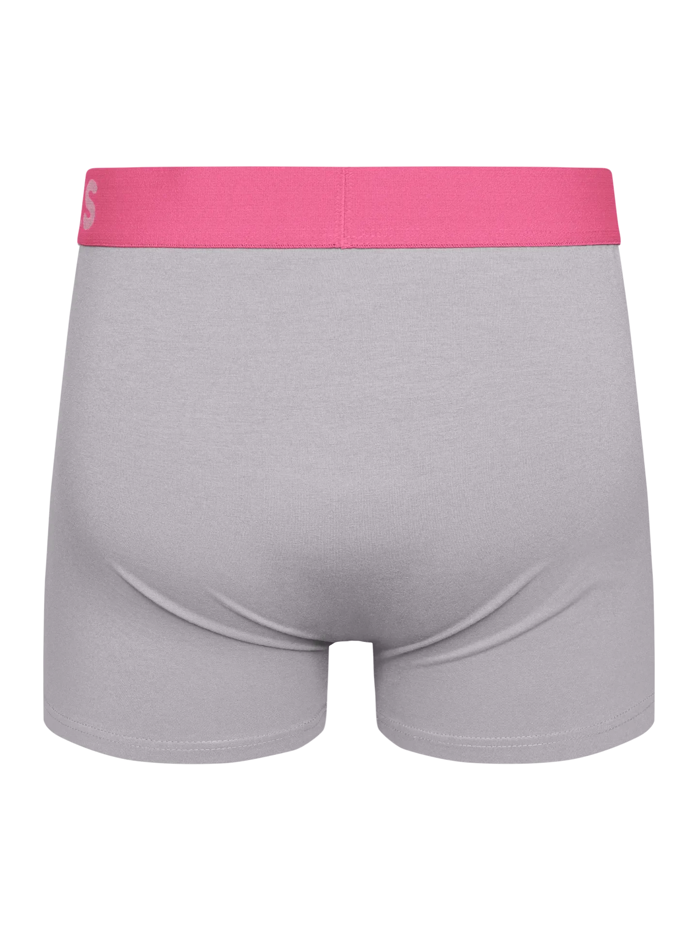 Šedo-růžové pánské boxerky - Image 2