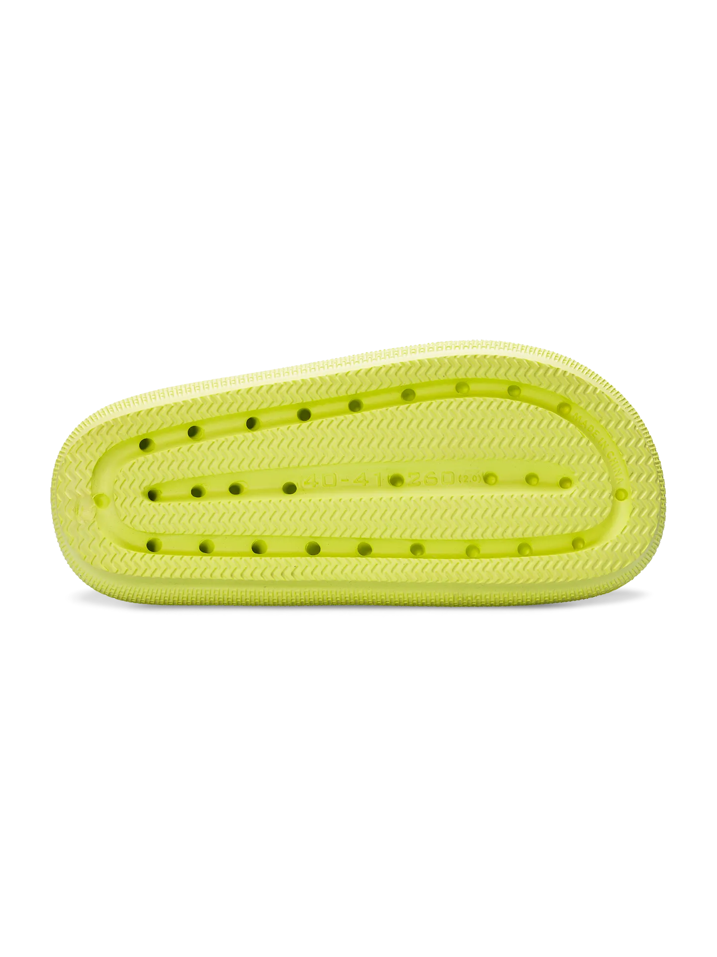 Světle limetkové dámské sandály na platformě - Image 4