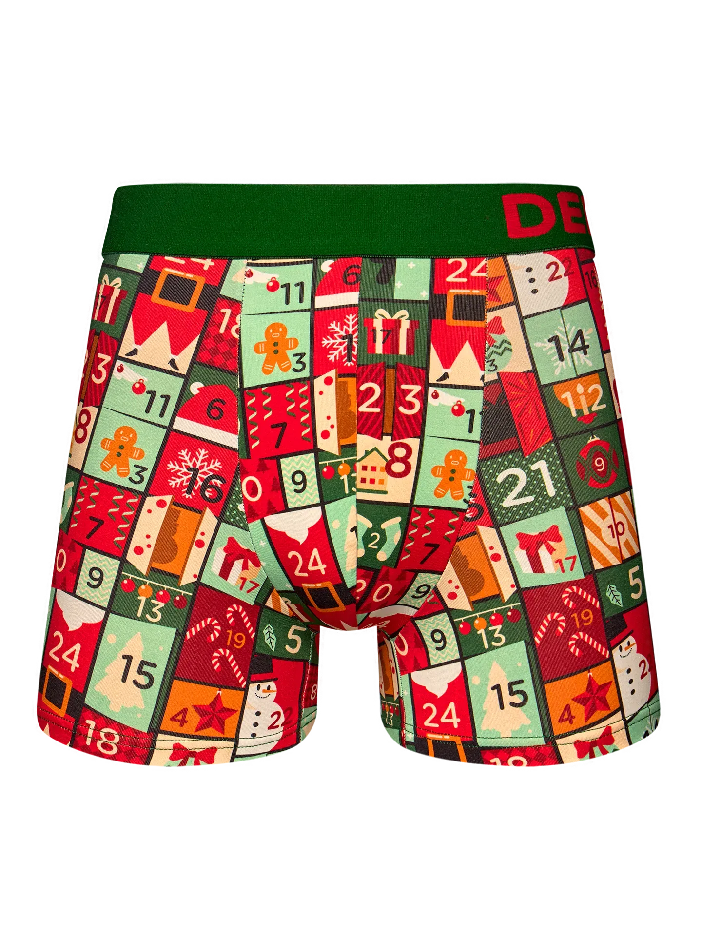 Veselé pánské boxerky Adventní kalendář