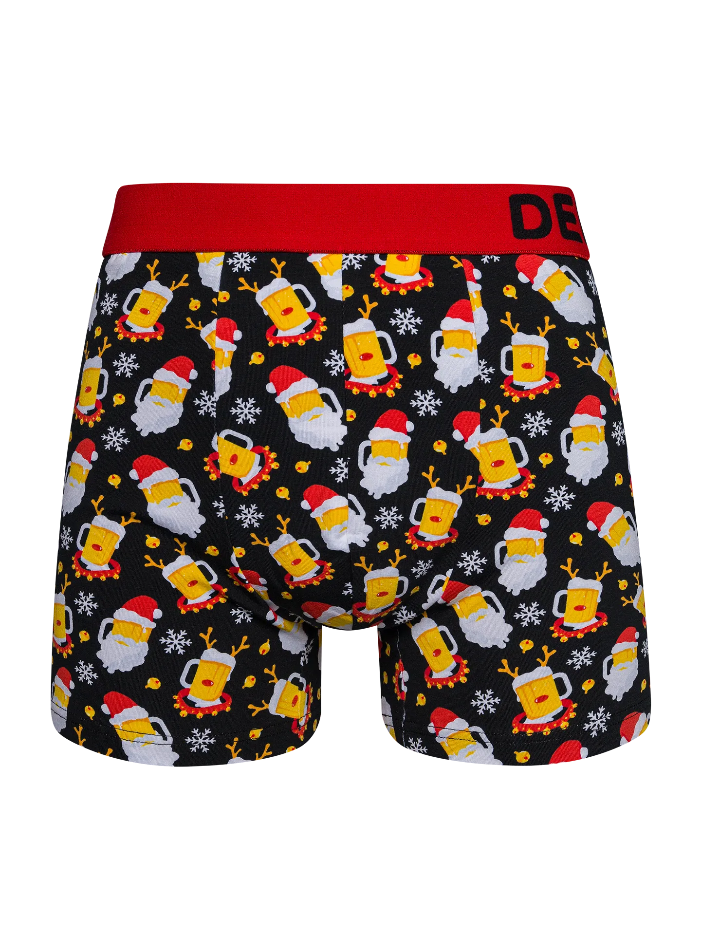 Veselé pánské boxerky Pivní Santa