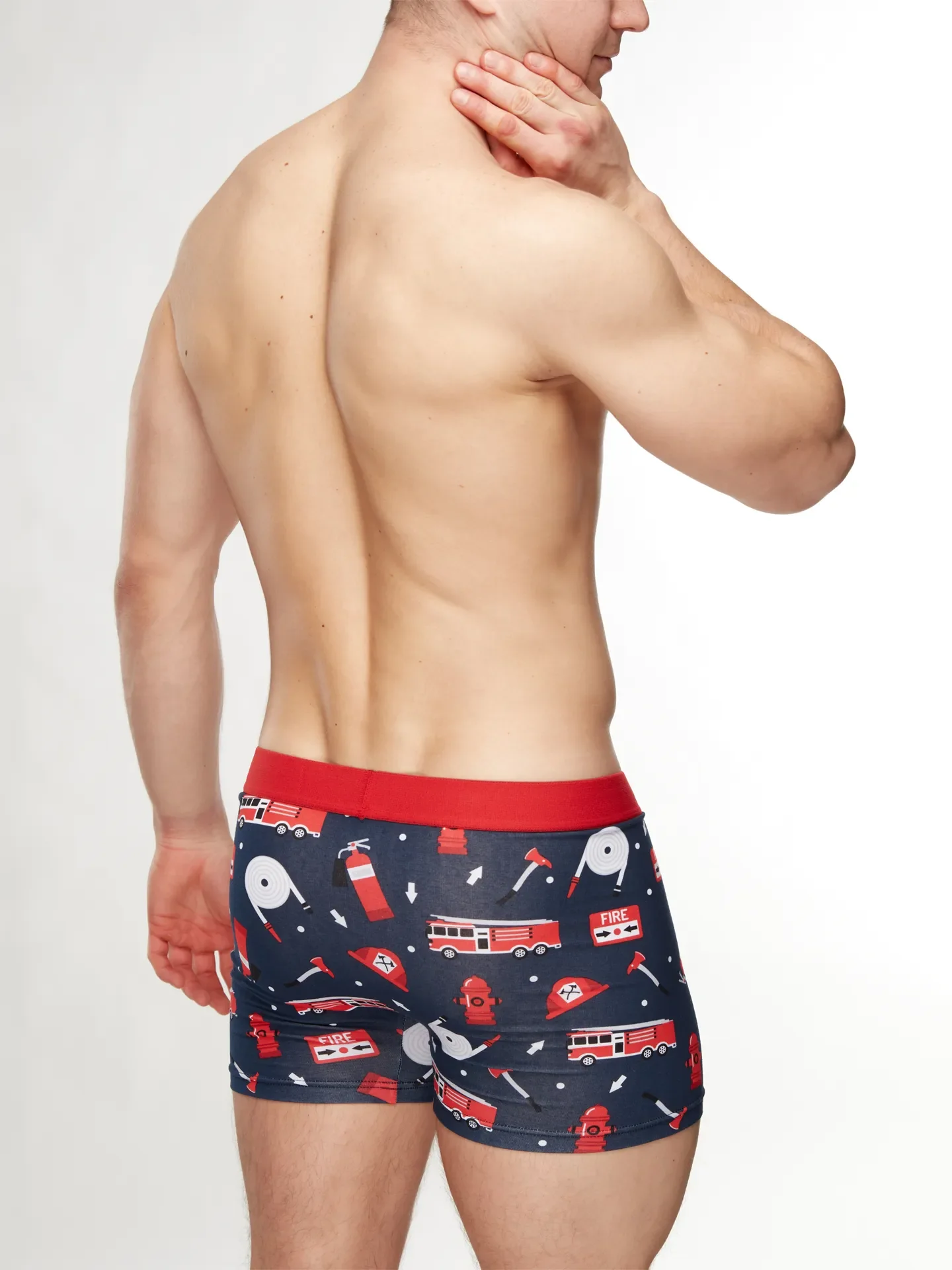 Veselé pánské boxerky Hasič - Image 4