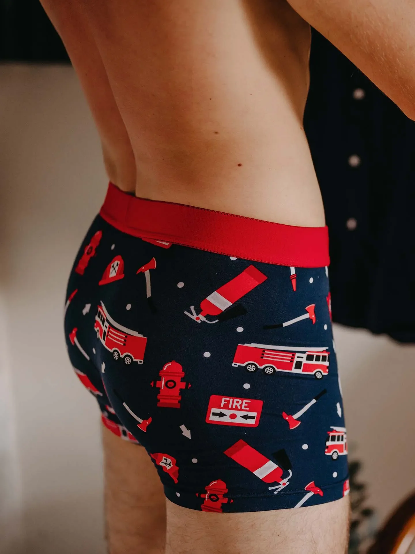 Veselé pánské boxerky Hasič - Image 6