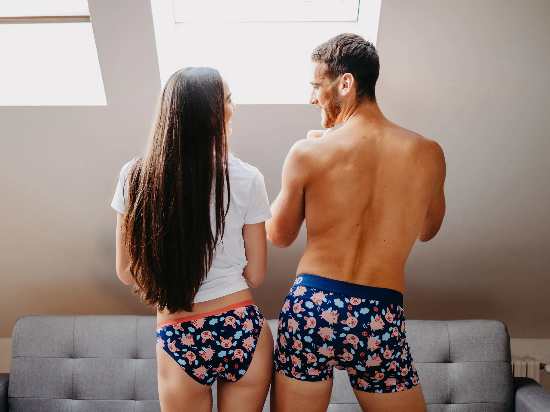 Veselé pánské boxerky Létající prasátka - Image 7