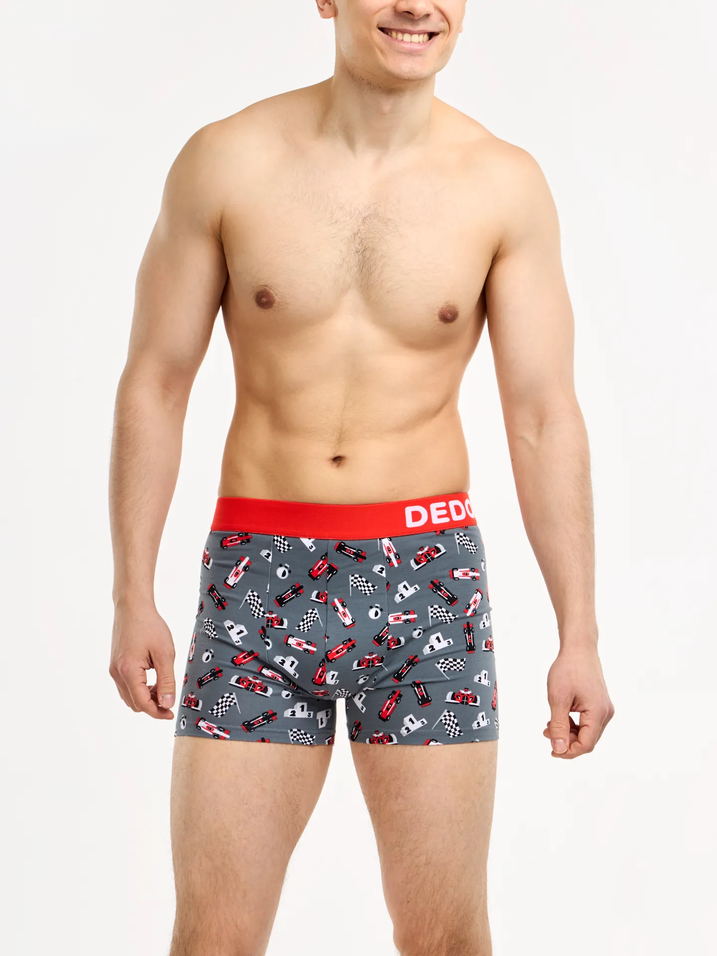 Veselé pánské boxerky Závod formulí - Image 3