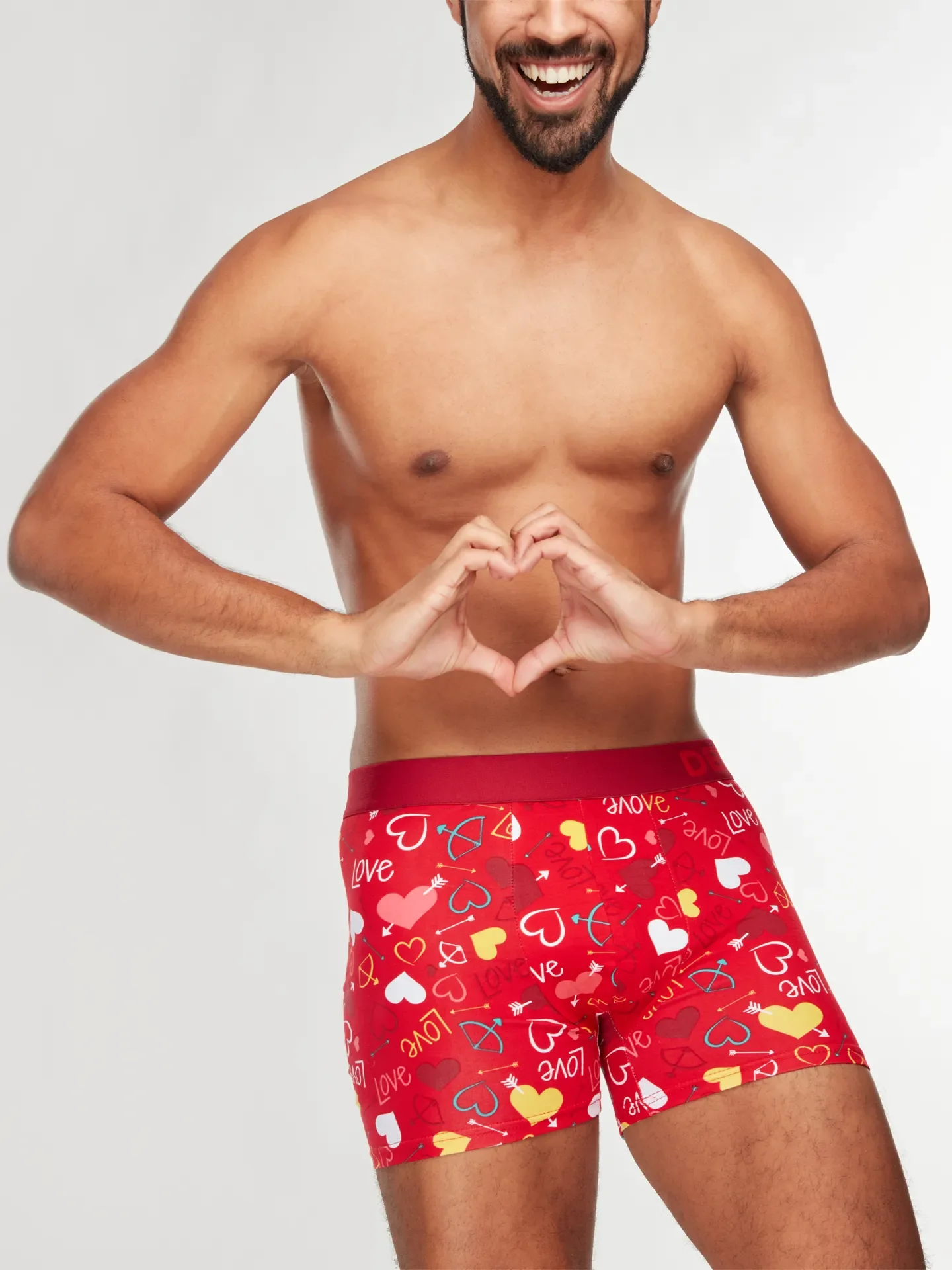 Veselé pánské boxerky Srdíčka - Image 3