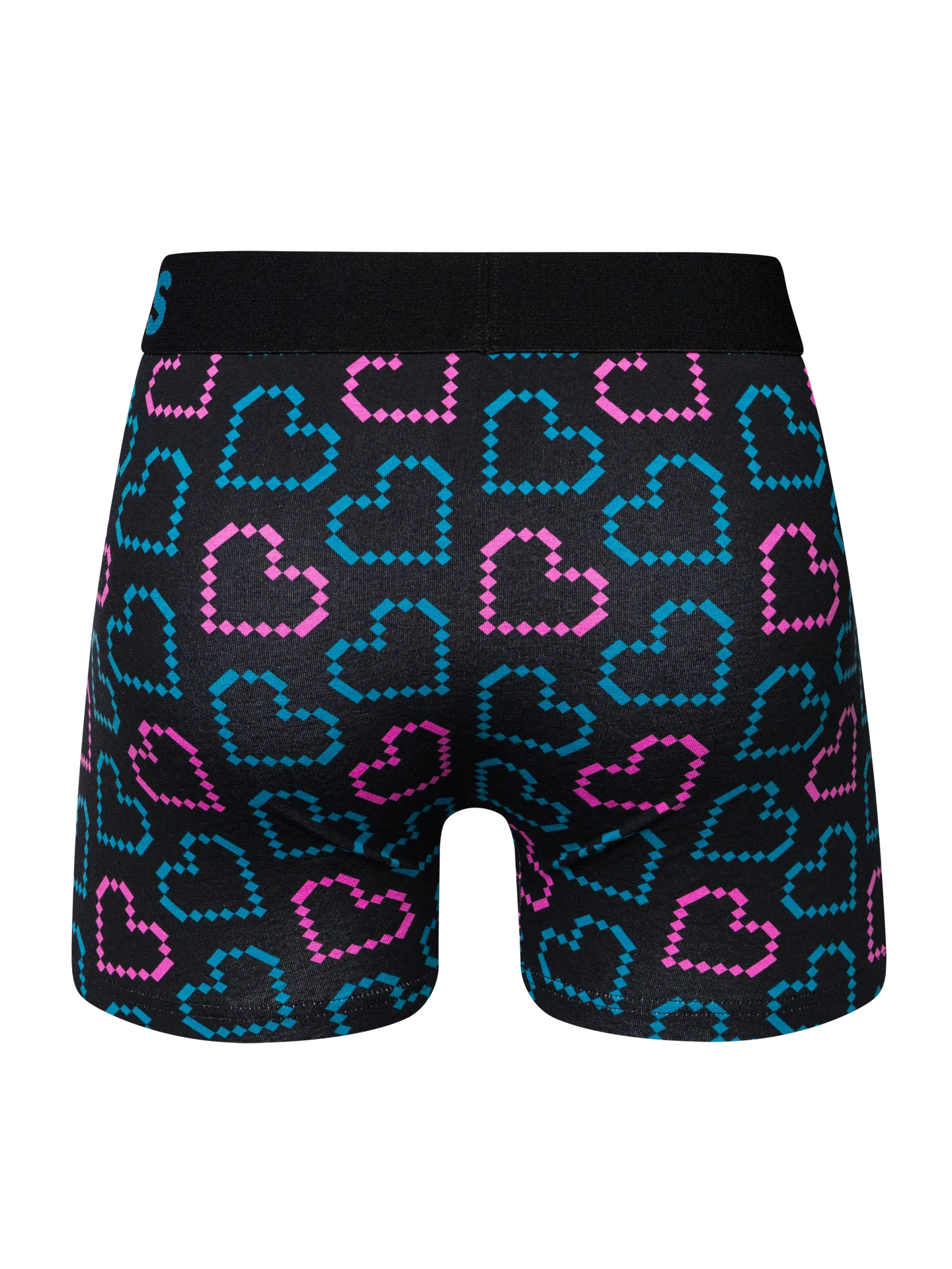 Veselé pánské boxerky Pixelová srdce - Image 2