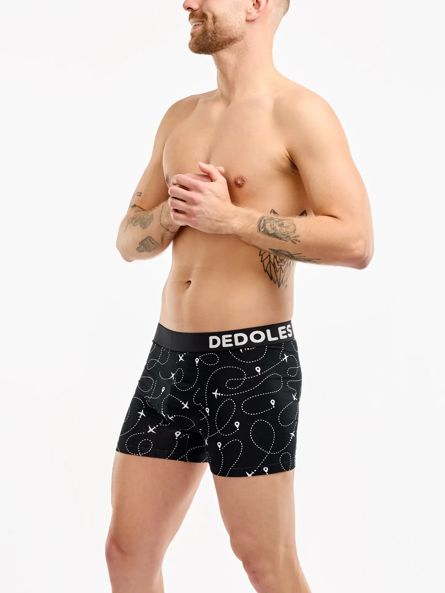 Veselé pánské boxerky Dráha letu - Image 3