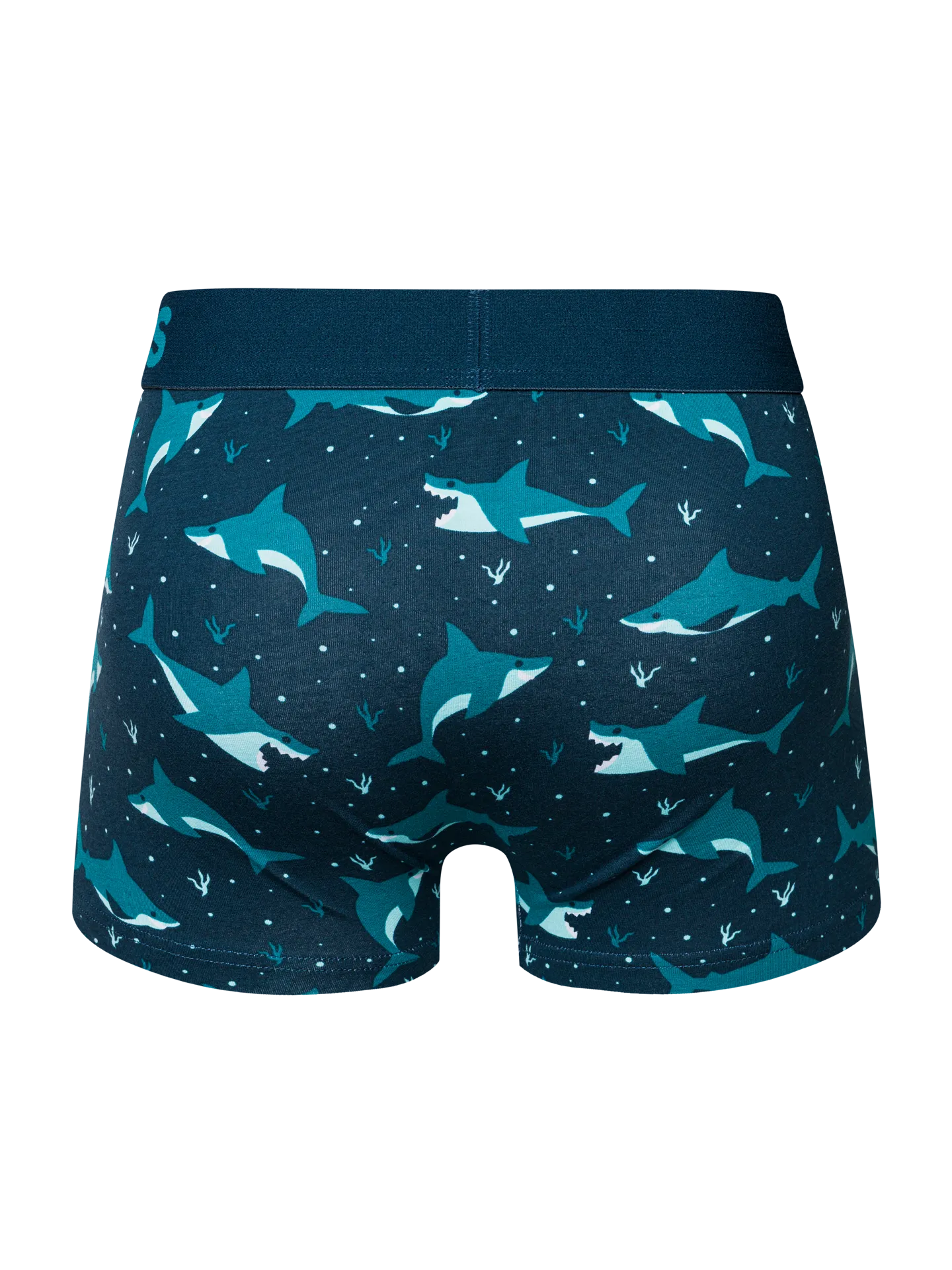 Zkrácené pánské boxerky Modrý žralok - Image 2