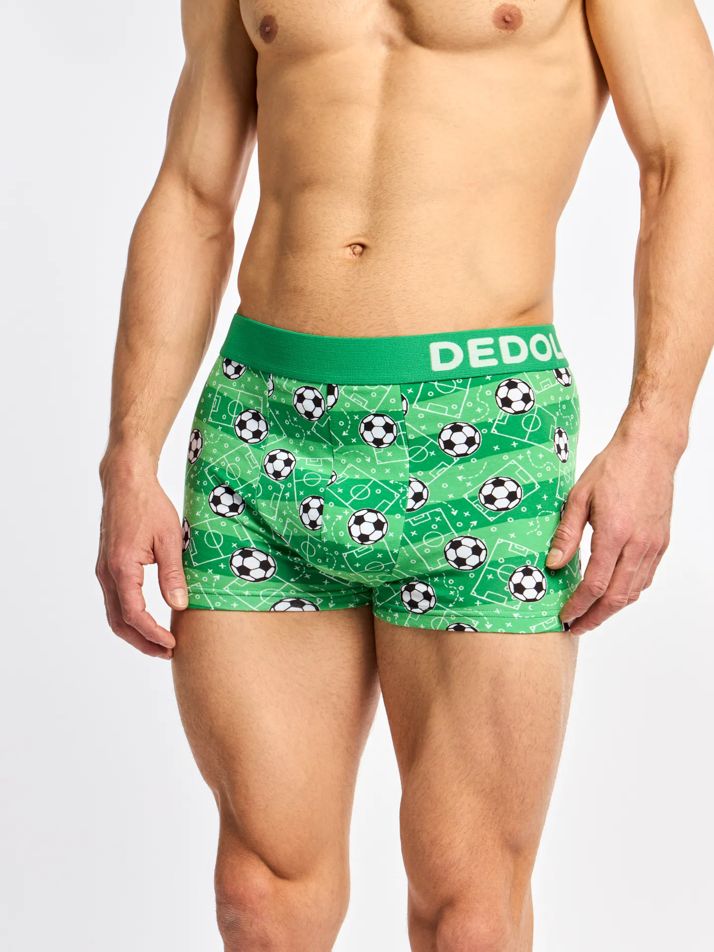 Zkrácené pánské boxerky Fotbalové hřiště - Image 3