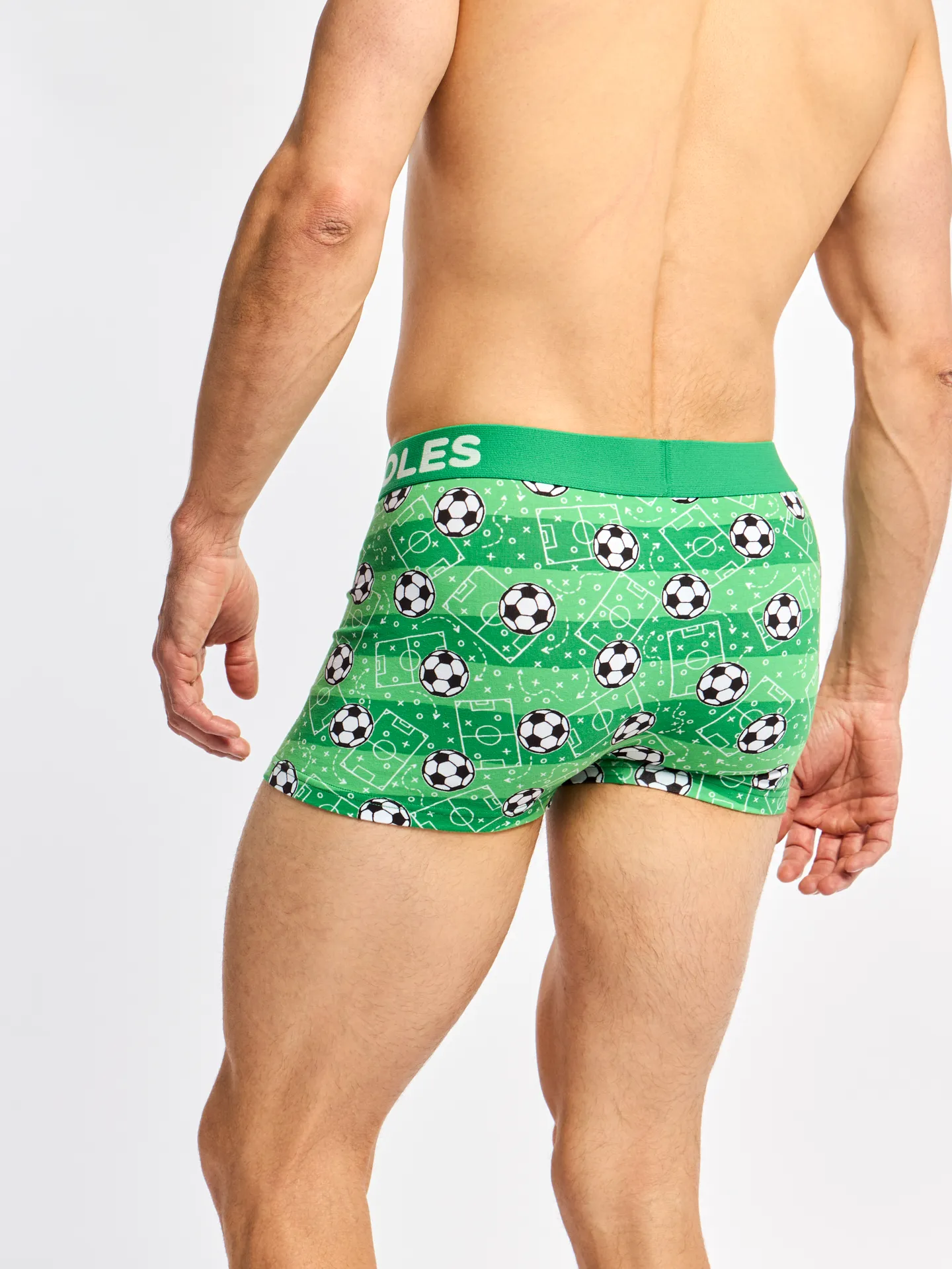 Zkrácené pánské boxerky Fotbalové hřiště - Image 4