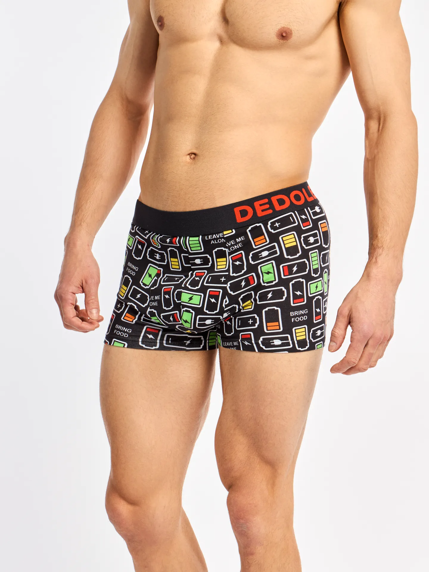 Zkrácené pánské boxerky Nabíjím se - Image 3