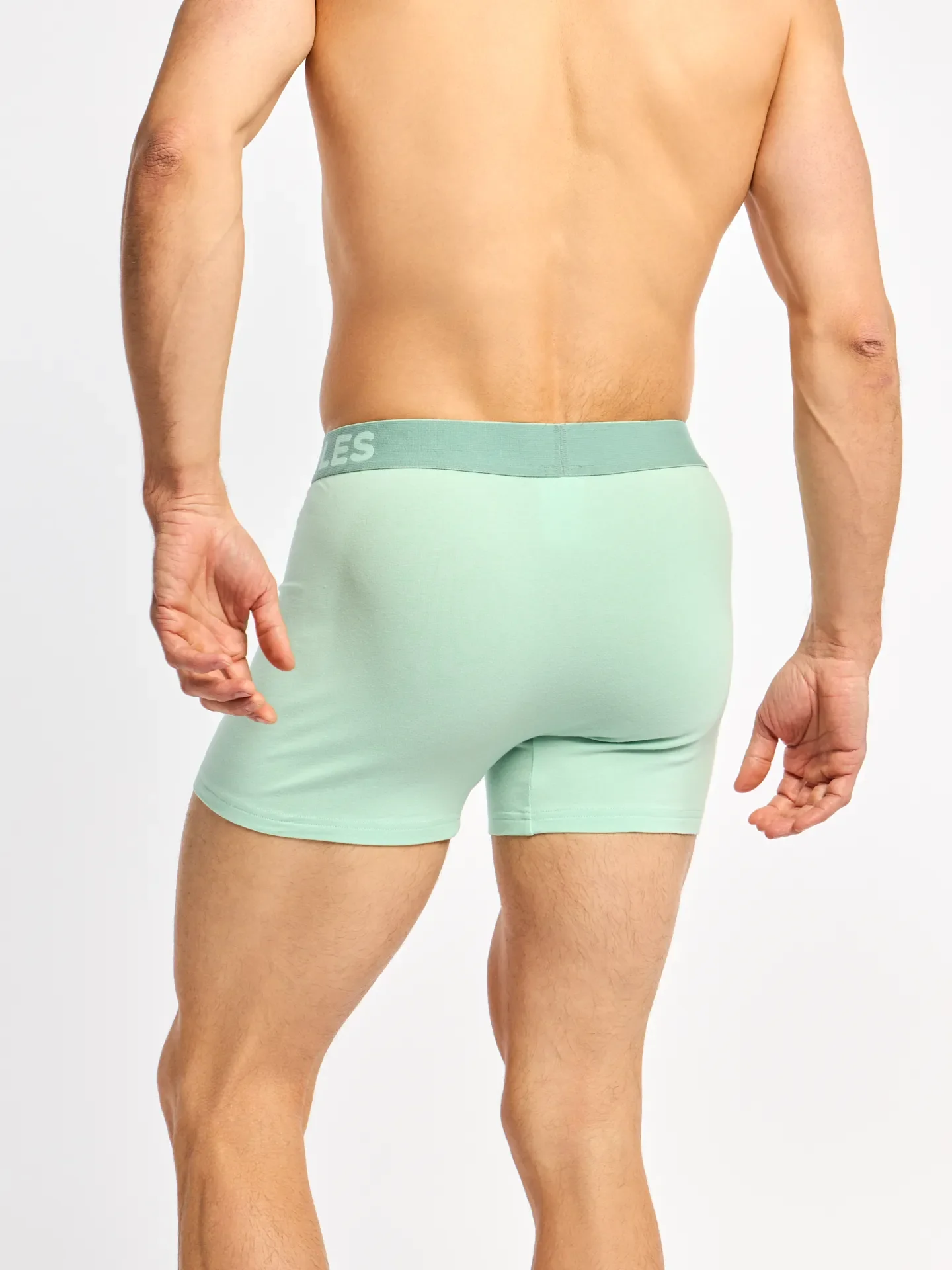 Mentolovo-zelené pánské boxerky - Image 3