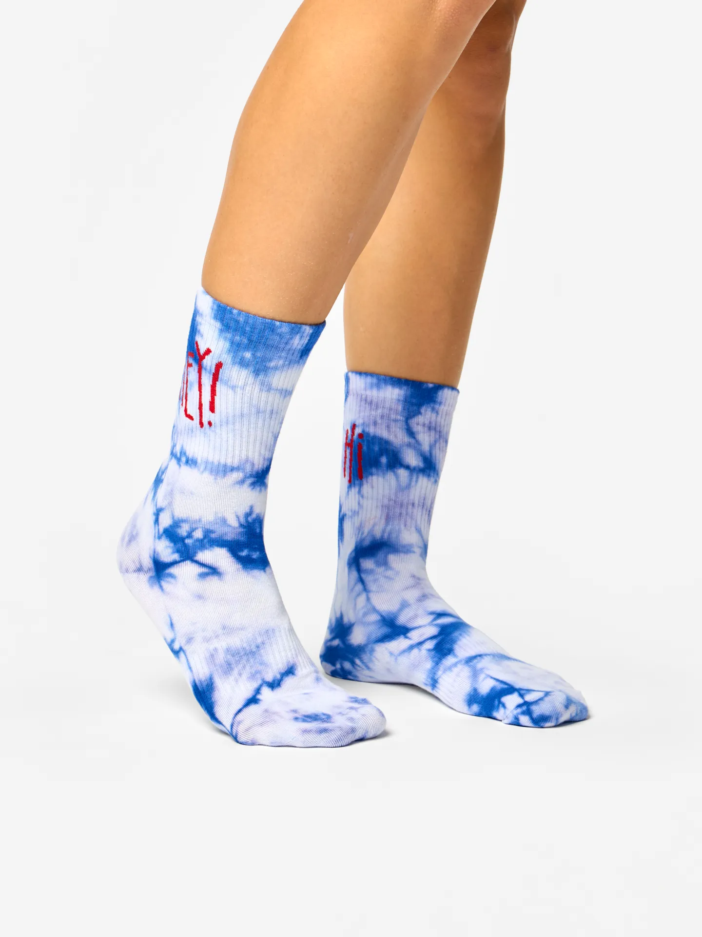 Ponožky z žebrovaného úpletu Ahoj, čau! - Image 2