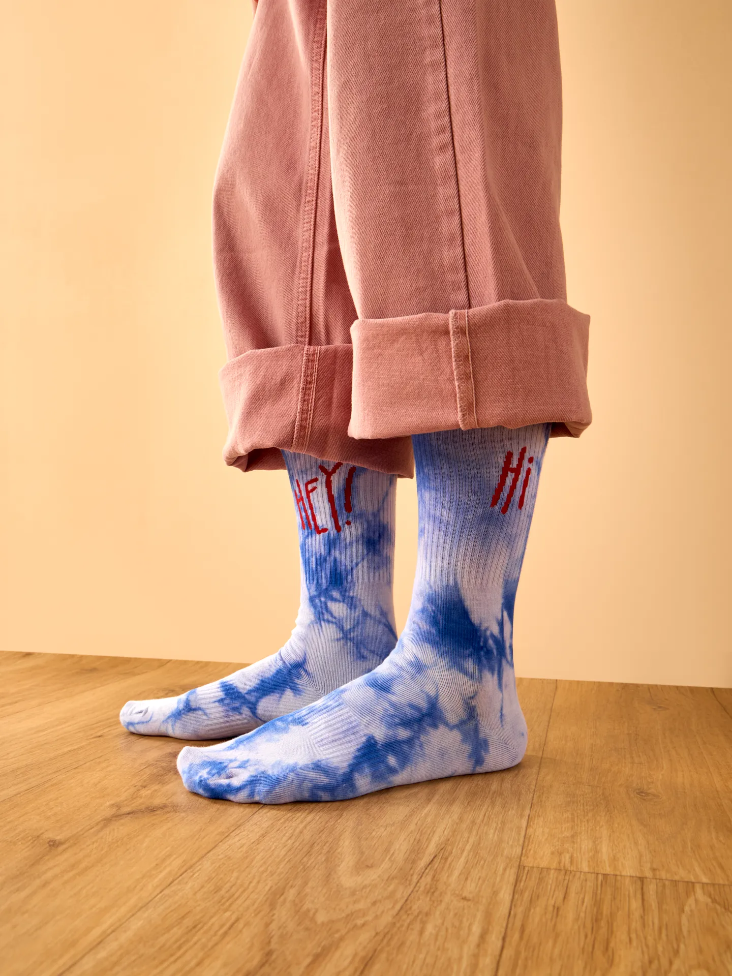 Ponožky z žebrovaného úpletu Ahoj, čau! - Image 5