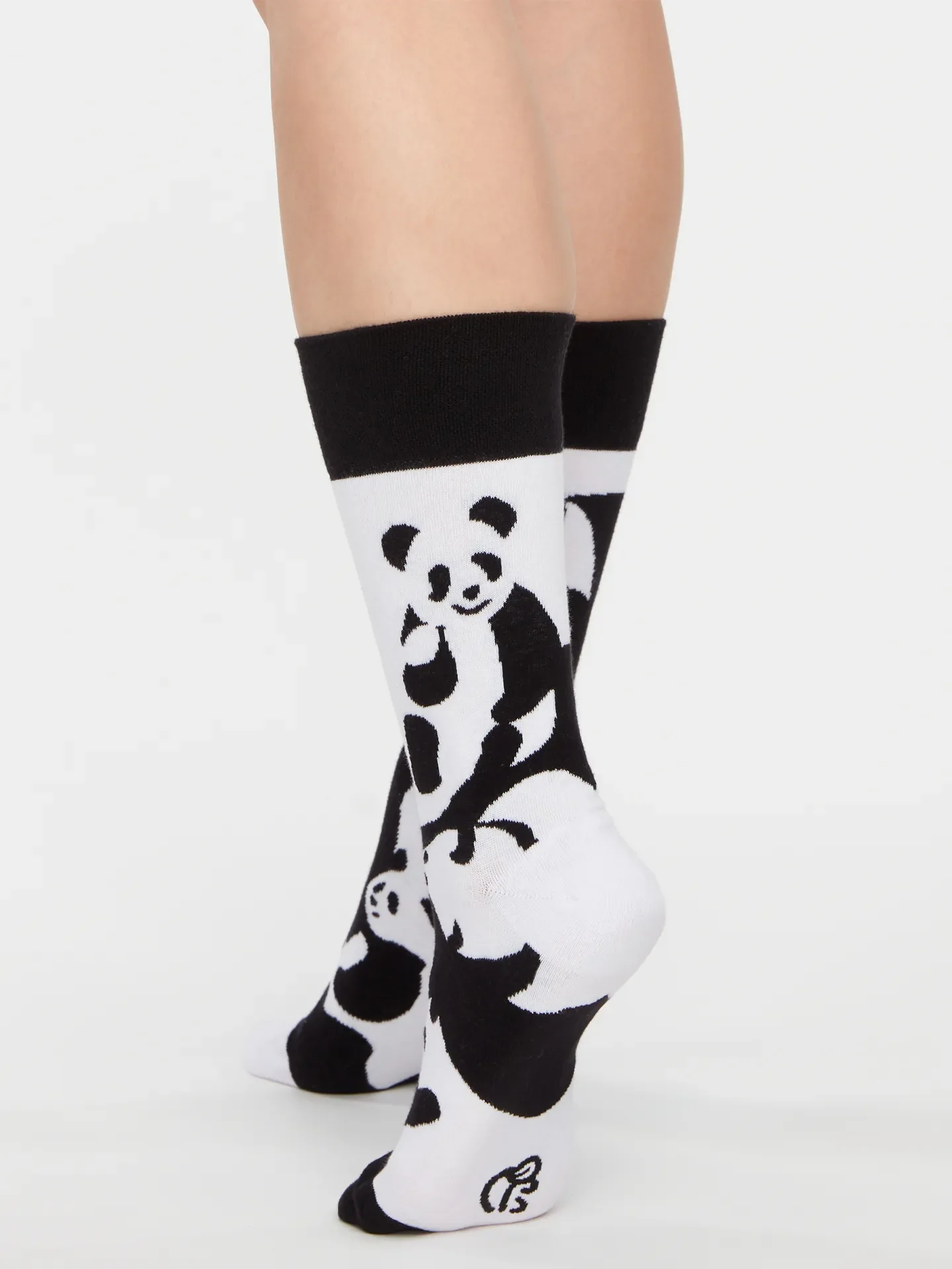 Veselé ponožky Abstraktní panda - Image 3
