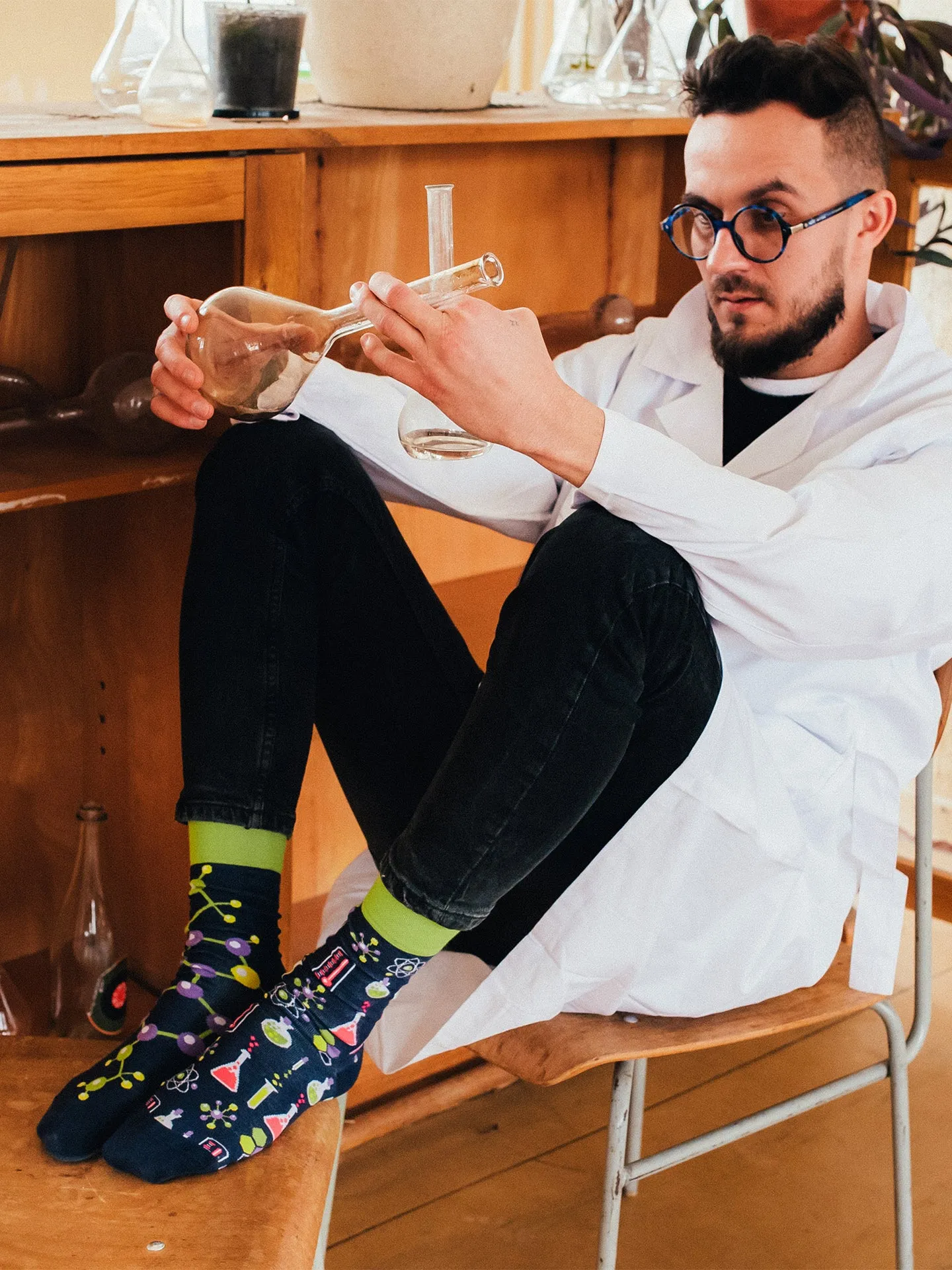 Veselé ponožky Chemie - Image 4