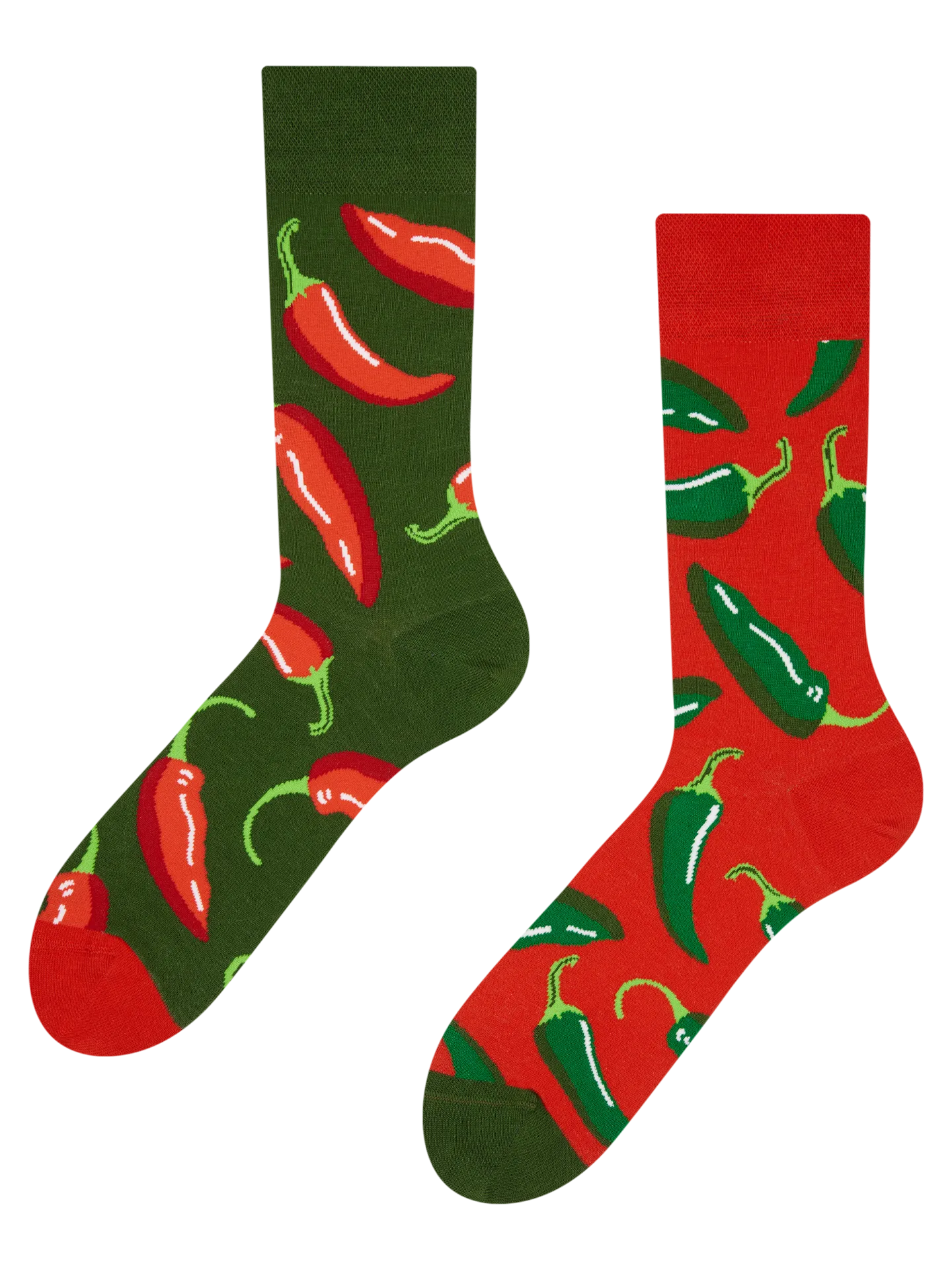 Veselé ponožky Chilli papričky