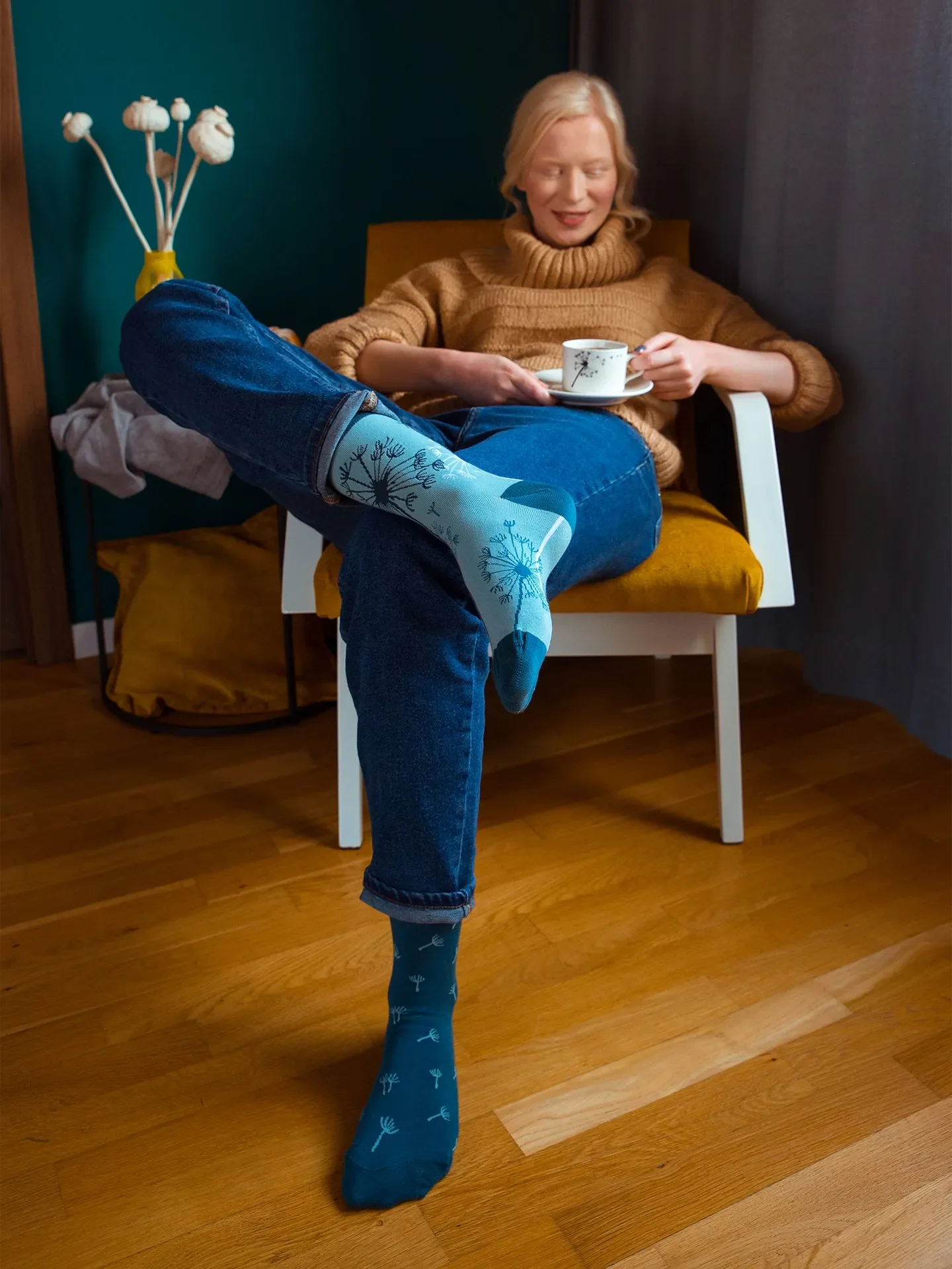 Veselé ponožky Pampeliška - Image 4