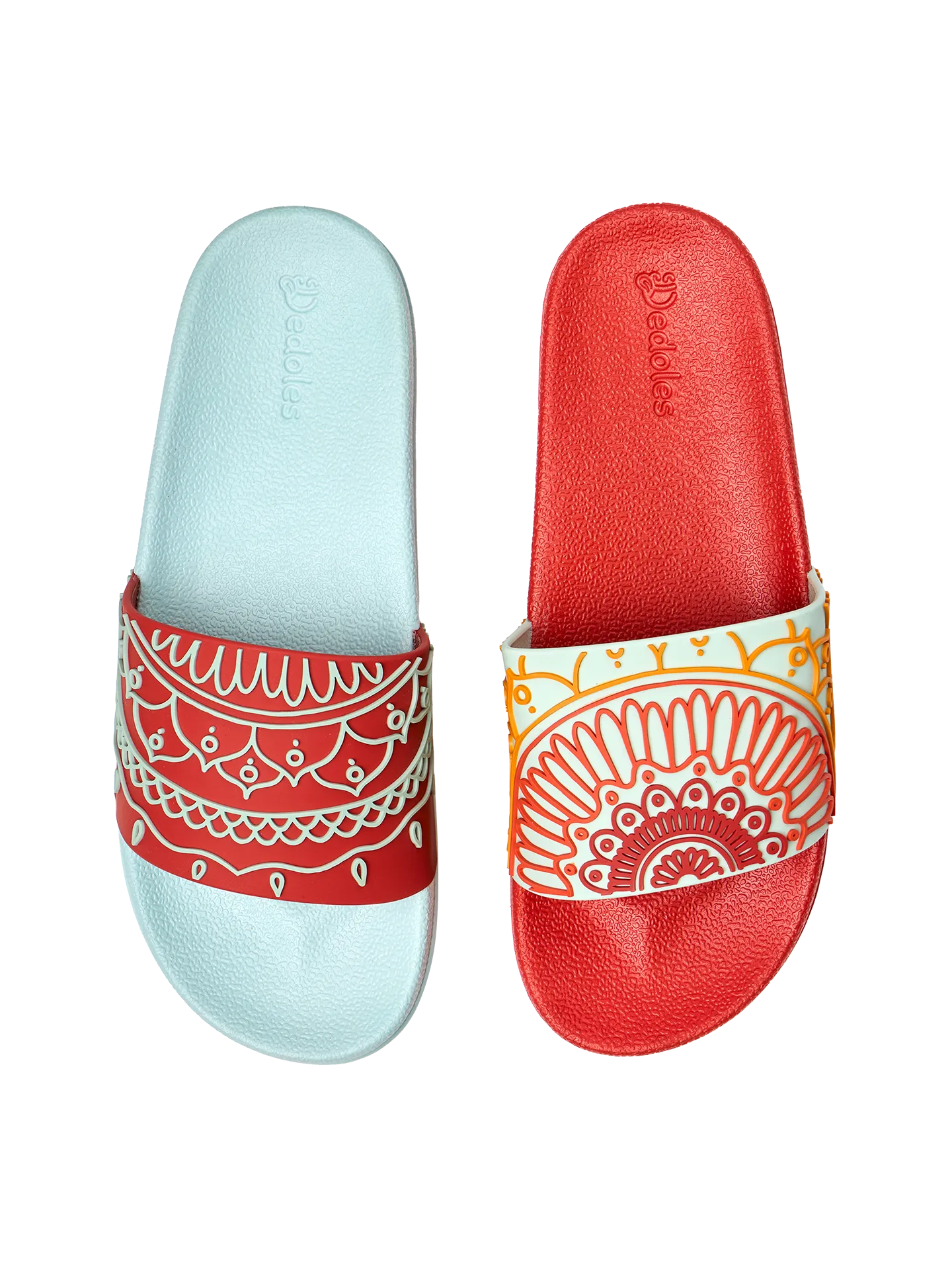 Veselé pantofle Etno mandala