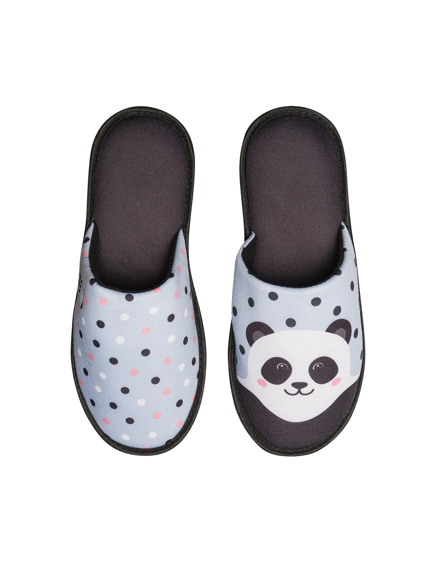 Veselé papuče Šťastná panda