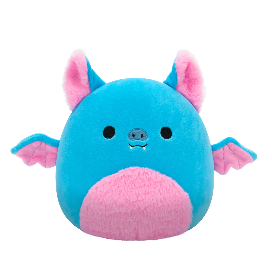 SQUISHMALLOWS Modrý netopýr Boyle, 20 cm