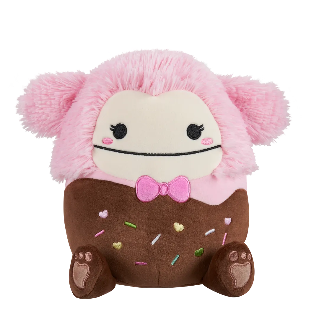 SQUISHMALLOWS Bigfoot v čokoládě – Brina, 20 cm