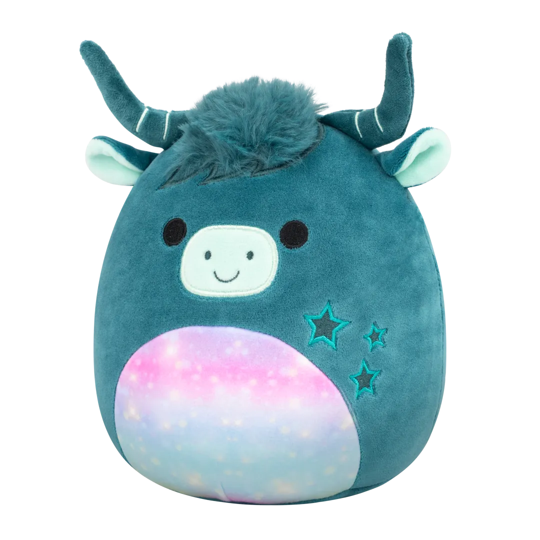 SQUISHMALLOWS Zelená horská kráva Clark, 13 cm - Image 4