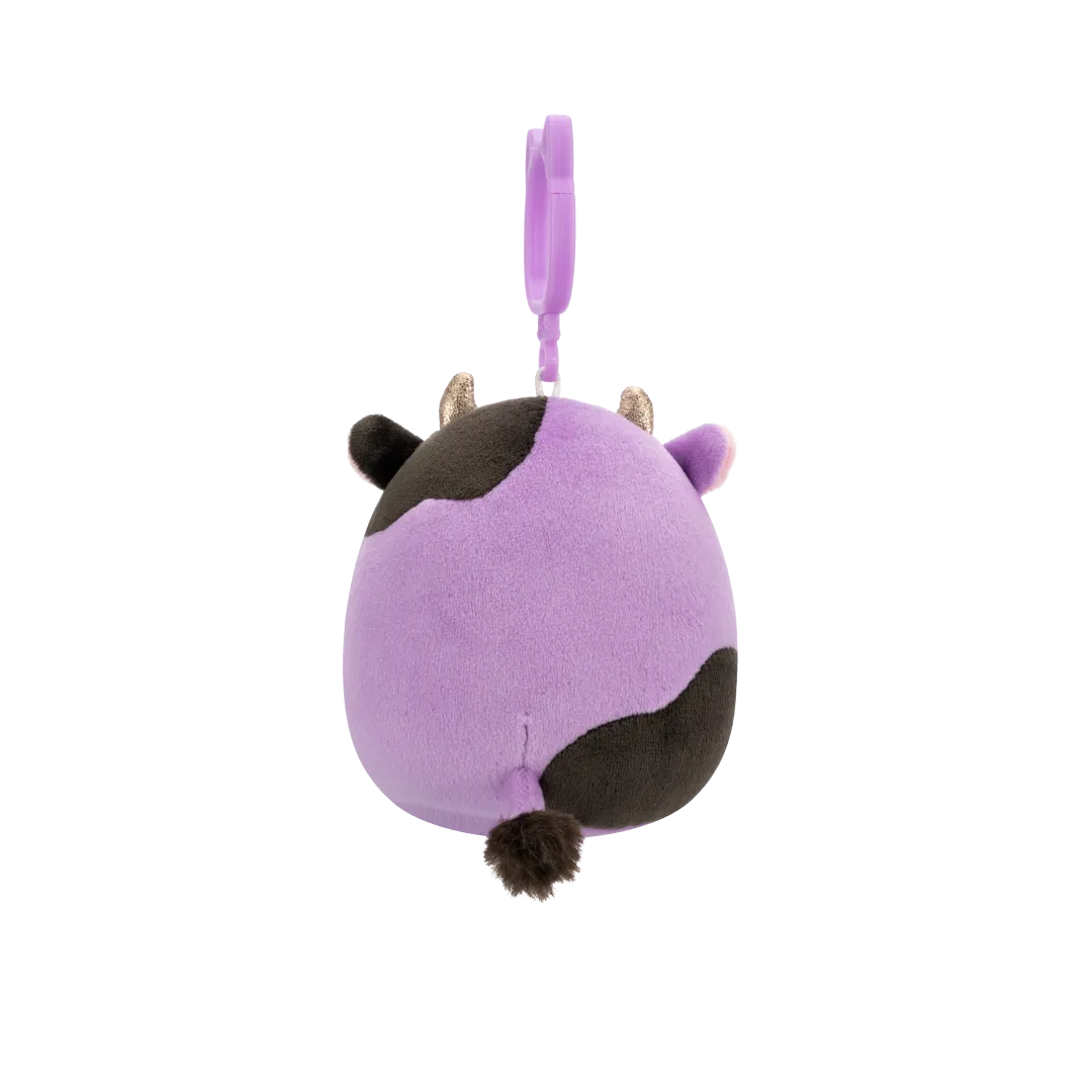SQUISHMALLOWS klíčenka – Kravička Alexie, 9 cm - Image 2