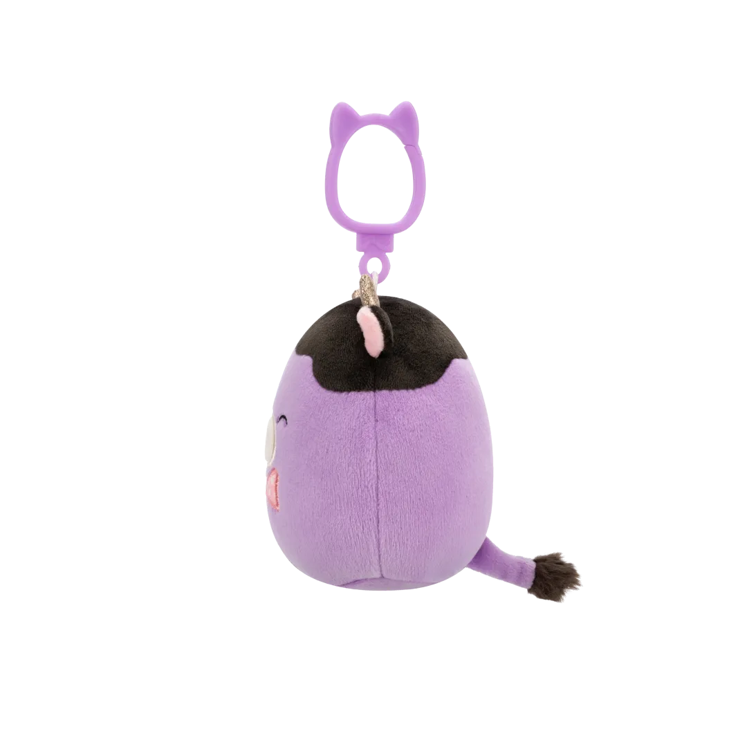 SQUISHMALLOWS klíčenka – Kravička Alexie, 9 cm - Image 3
