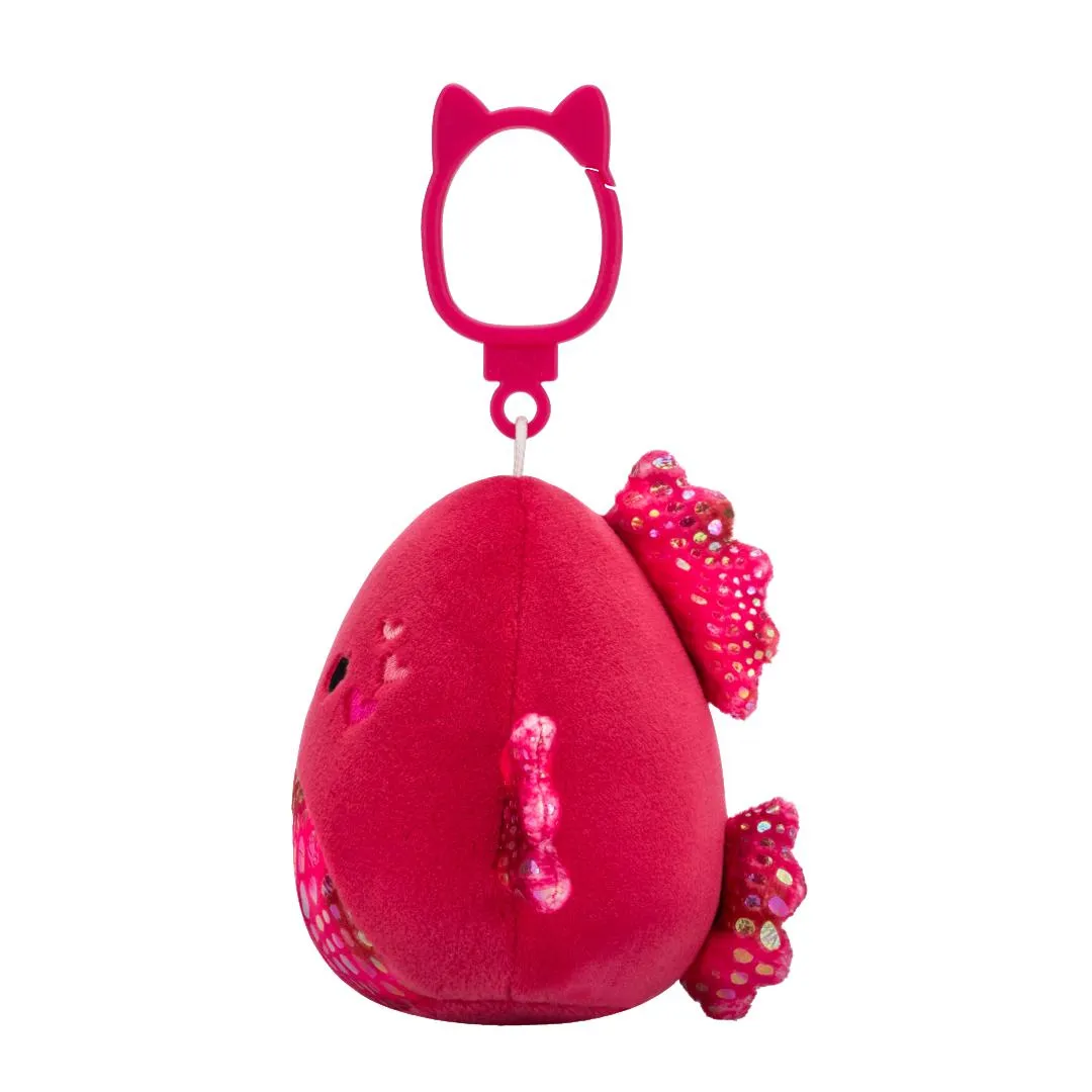 SQUISHMALLOWS klíčenka Bojovnice pestrá – Barella, 9 cm - Image 2