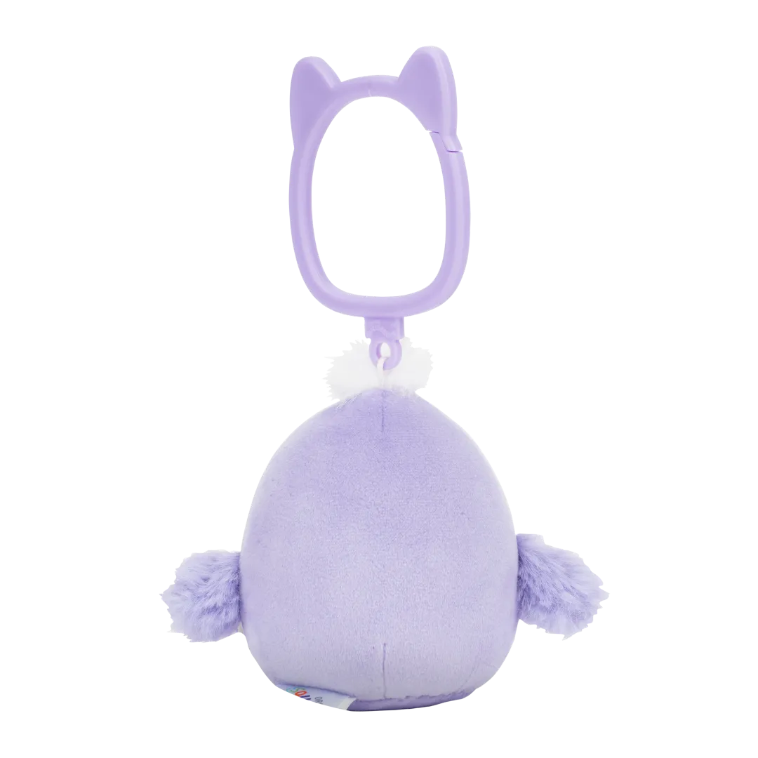 SQUISHMALLOWS klíčenka – Fialový kačer Daquarius, 9 cm - Image 2