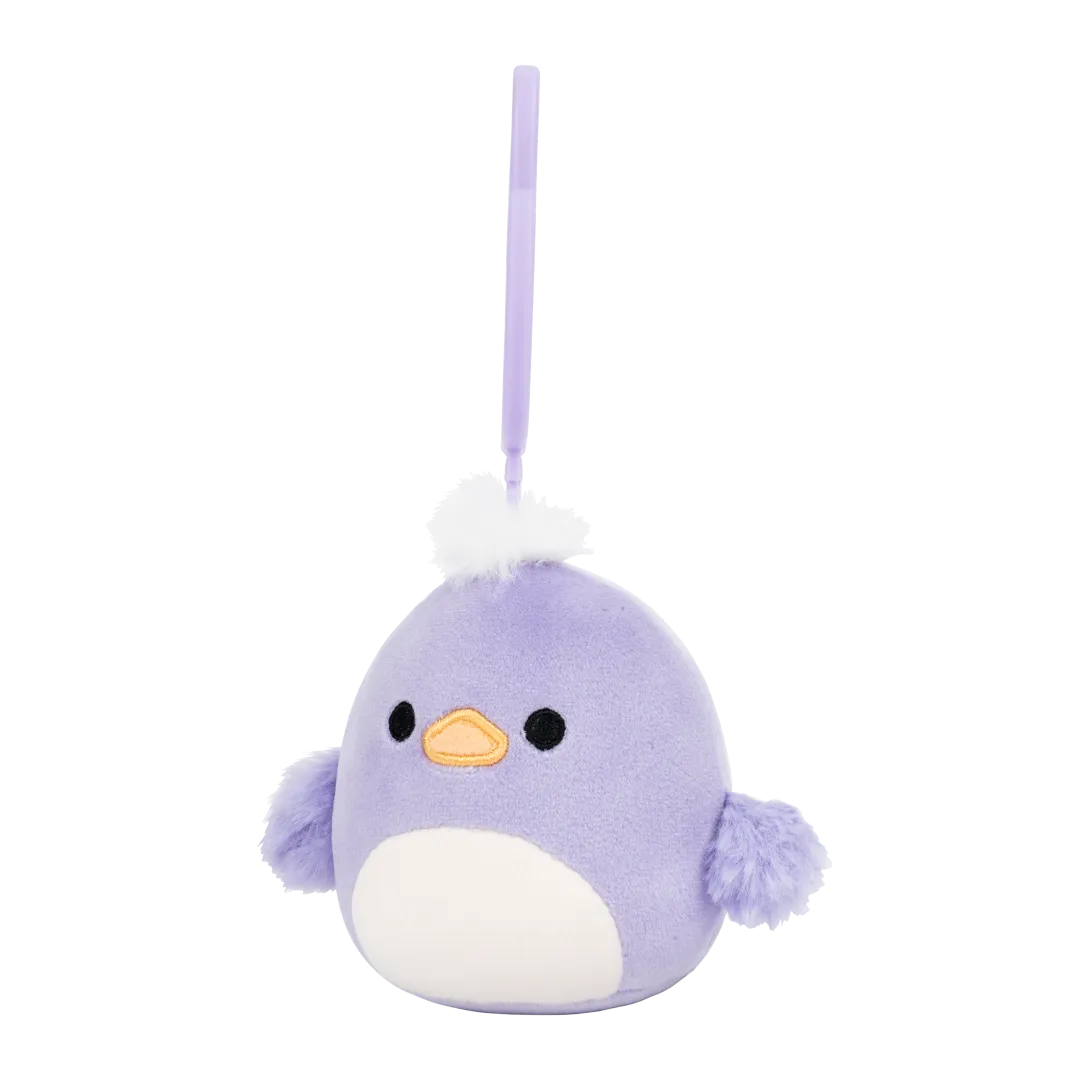 SQUISHMALLOWS klíčenka – Fialový kačer Daquarius, 9 cm - Image 4