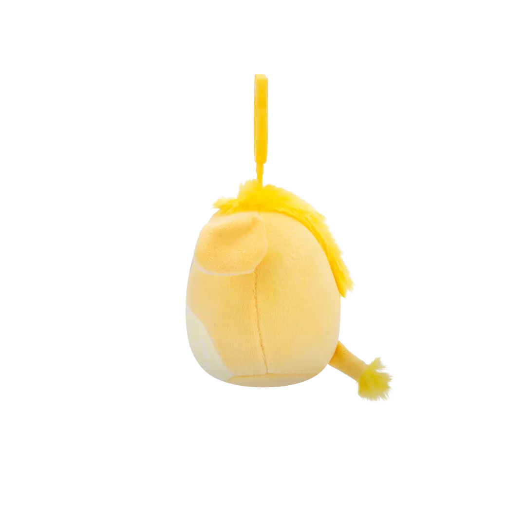 SQUISHMALLOWS klíčenka – Žlutý osel Gavyn, 9 cm - Image 4