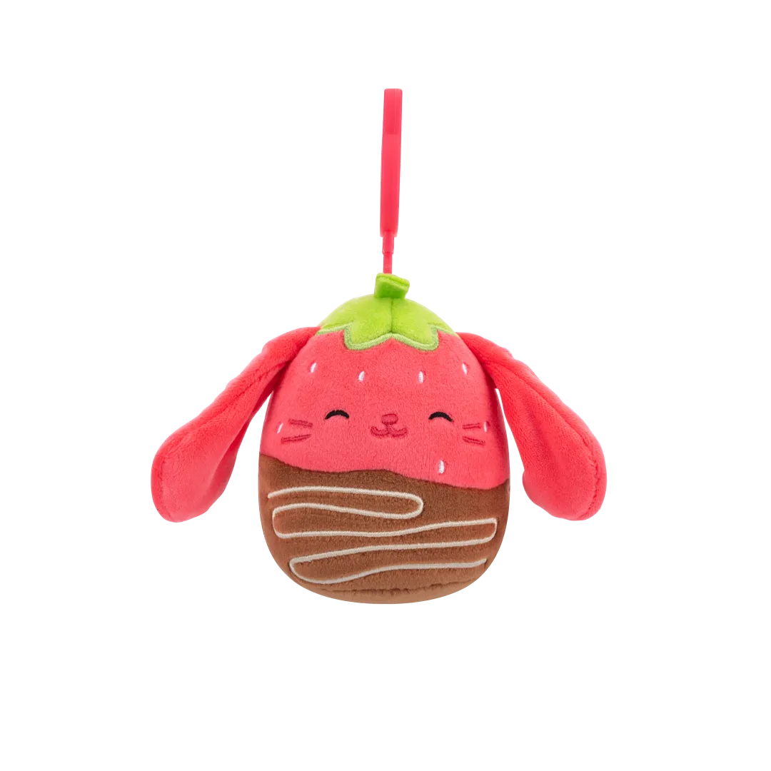SQUISHMALLOWS klíčenka – Zajíc v čokoládě Gunda, 9 cm