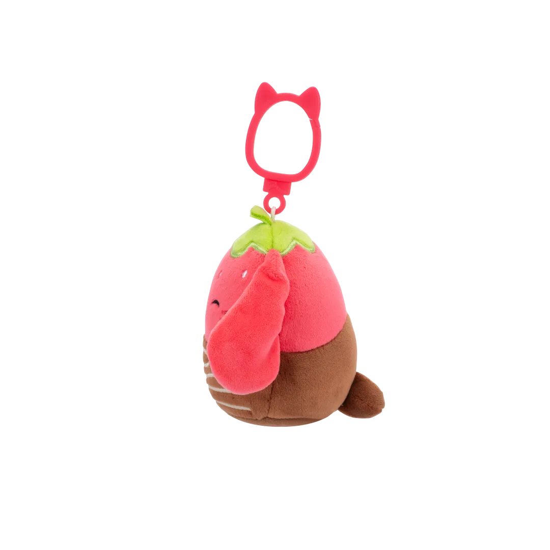 SQUISHMALLOWS klíčenka – Zajíc v čokoládě Gunda, 9 cm - Image 3