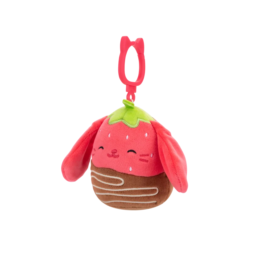 SQUISHMALLOWS klíčenka – Zajíc v čokoládě Gunda, 9 cm - Image 4