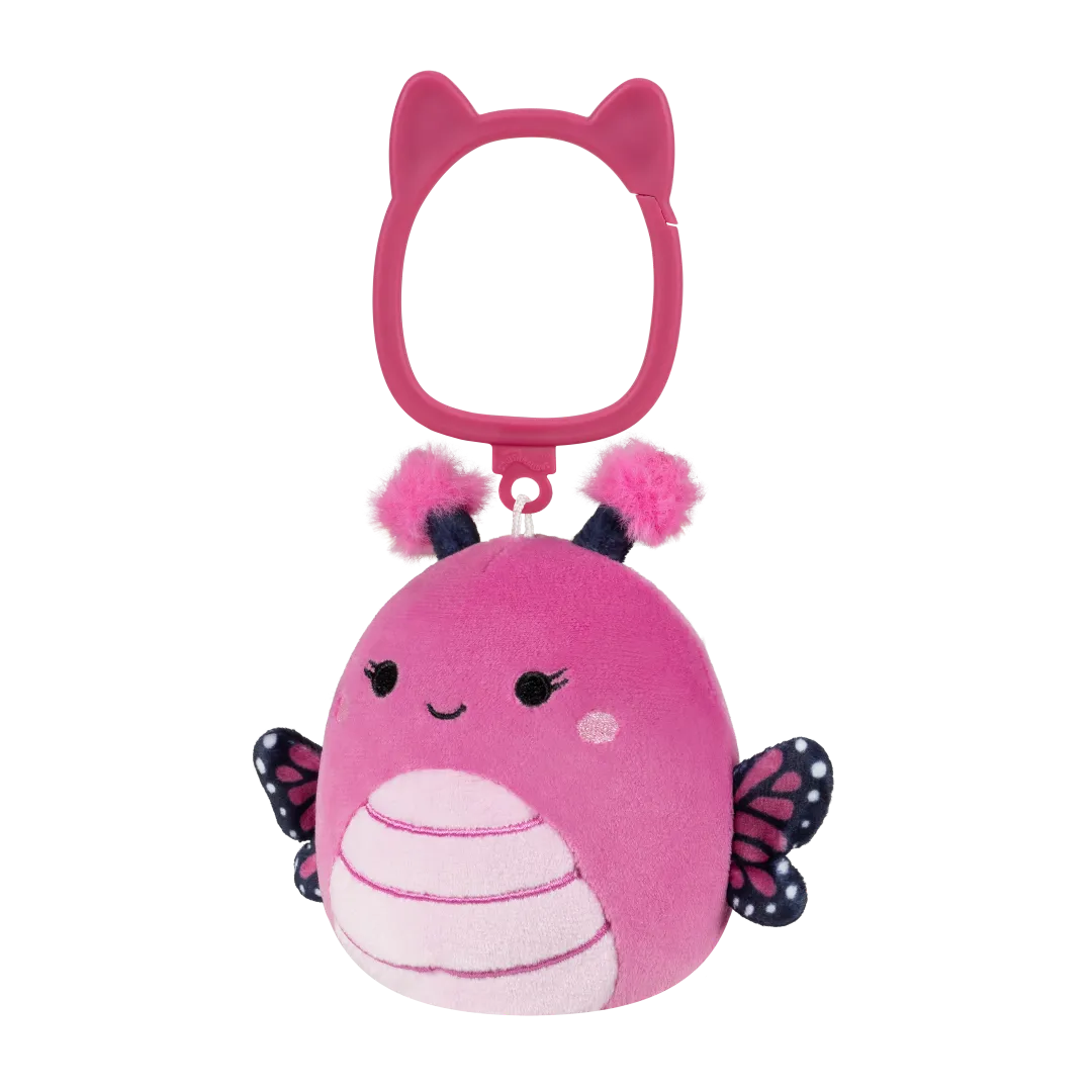 SQUISHMALLOWS Klíčenka Motýl - Marcelina, 9 cm - Image 2